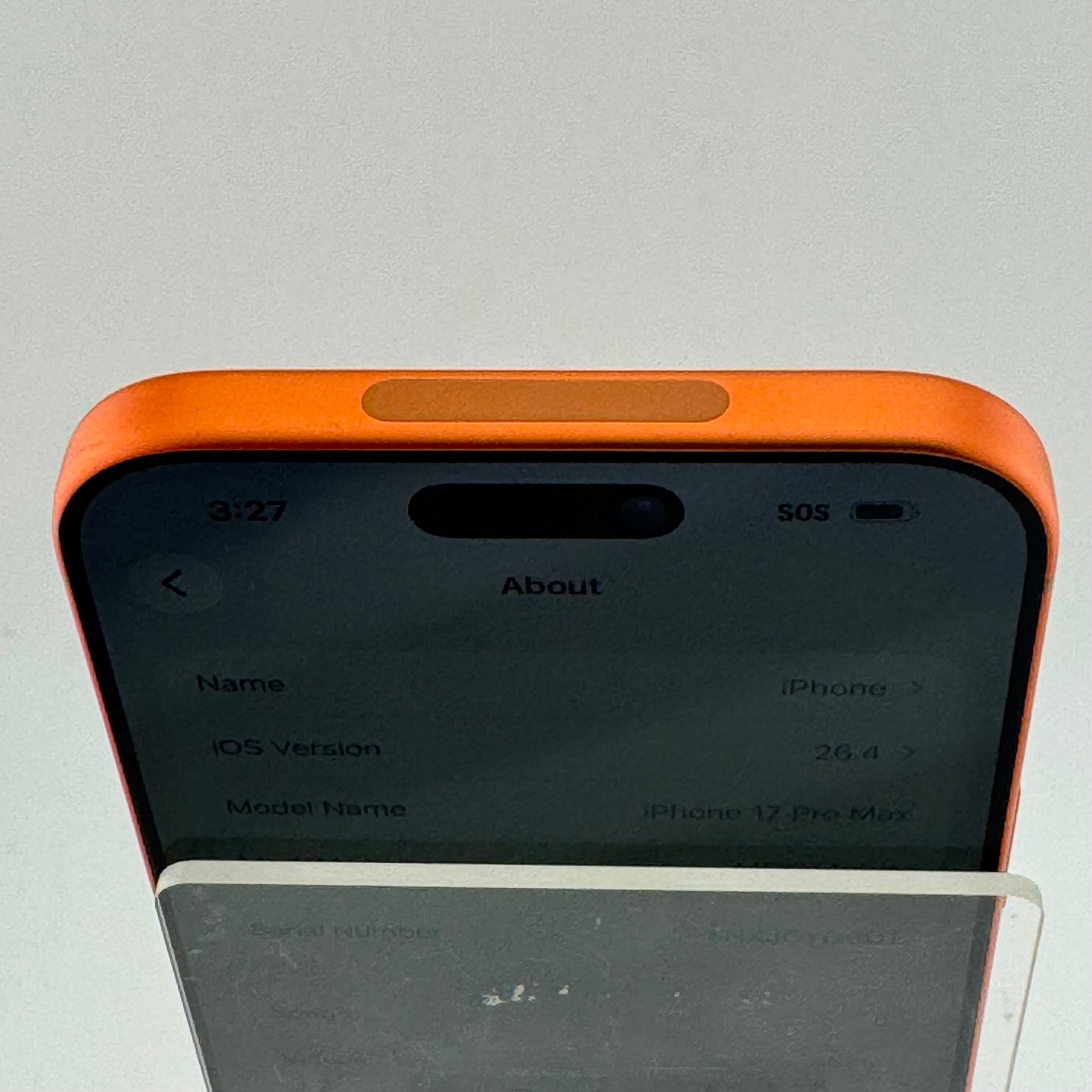 Factory Unlocked Apple iPhone 17 Pro Max 256GB Cosmic Orange MFXH4LL/A