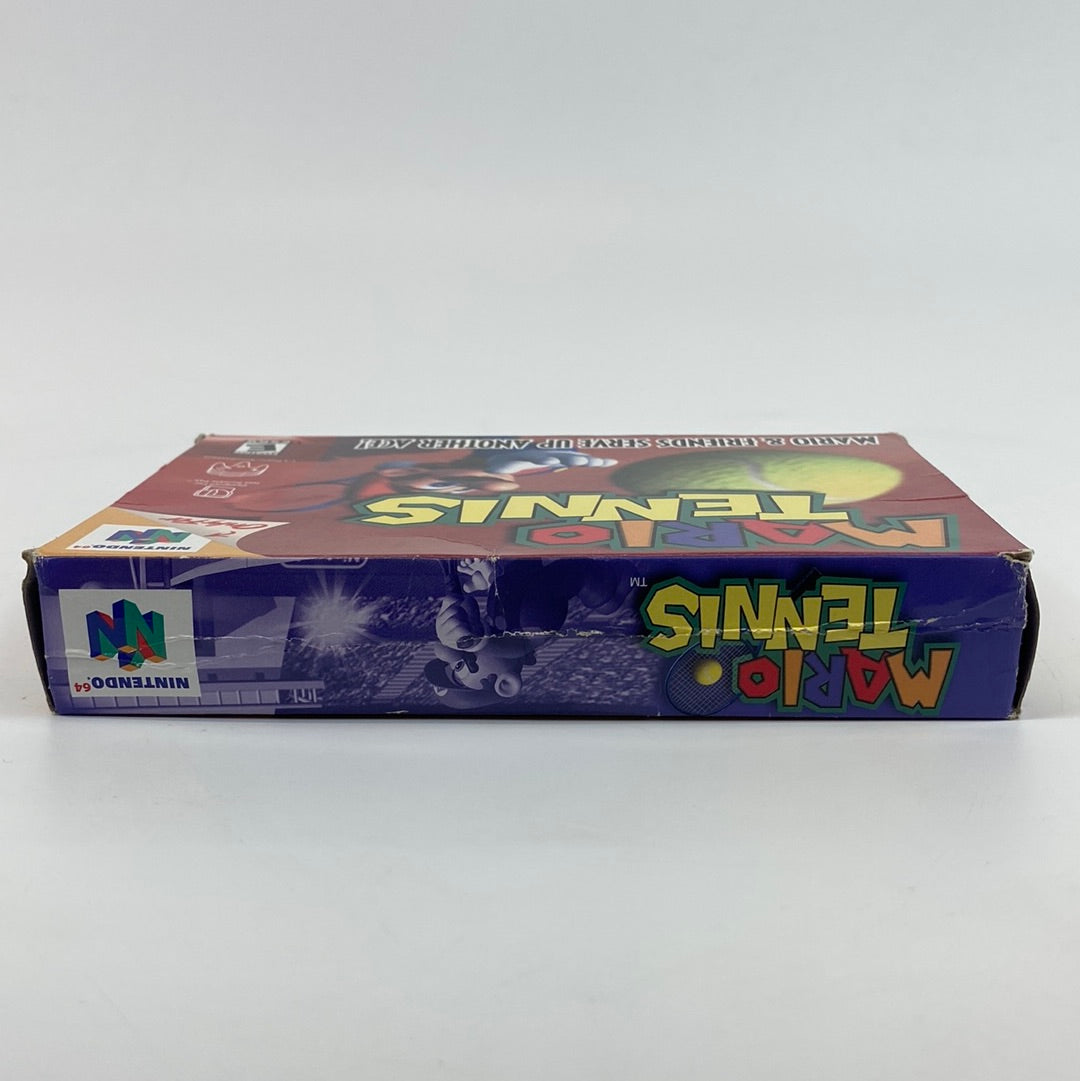 Mario Tennis (Nintendo 64, 2000) with Manual and Box