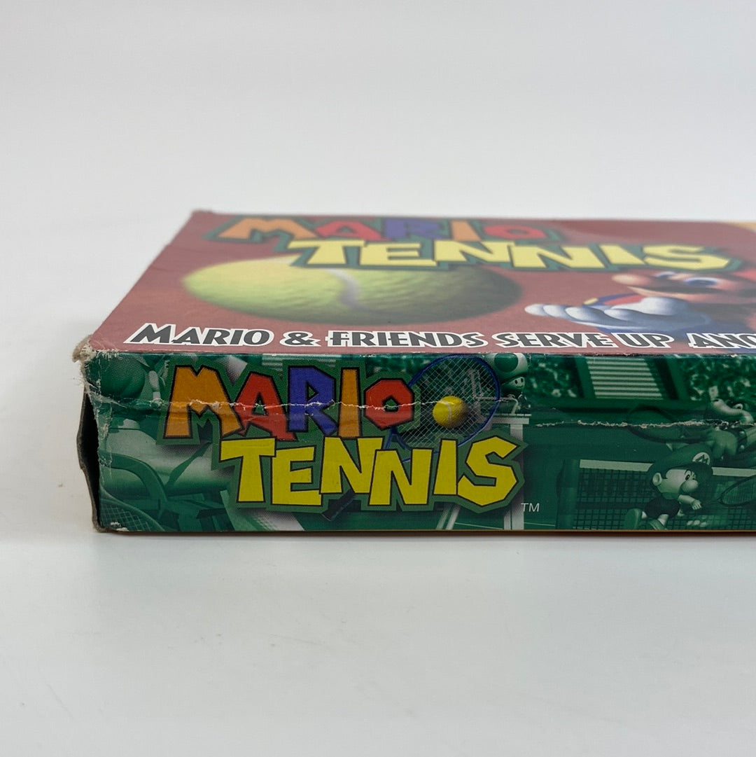 Mario Tennis (Nintendo 64, 2000) with Manual and Box