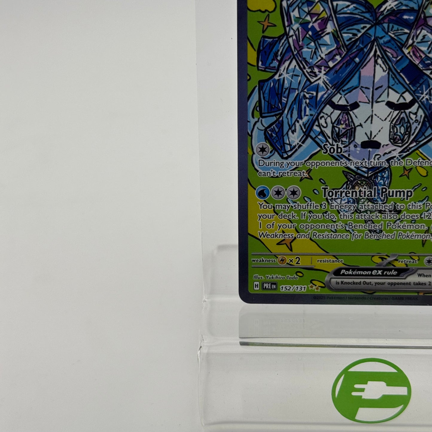 Pokémon TCG Wellspring Mask Ogerpon EX #152 Prismatic Evolutions Trading Card 152/131