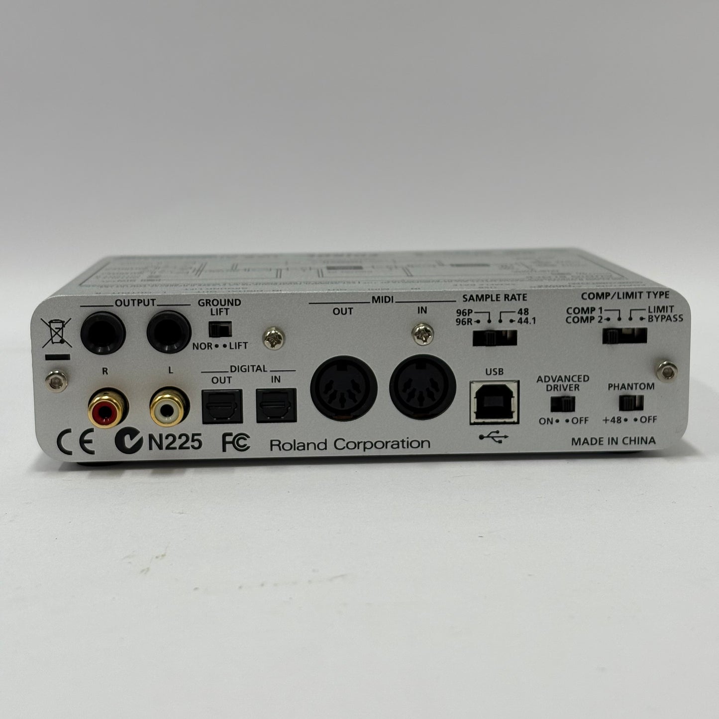 Roland Edirol USB AudioCapture Powered Stereo Audio Interface UA-25EX