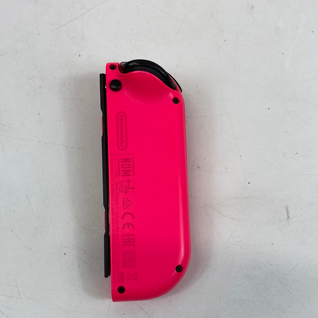 Nintendo Switch JoyCon Wireless Controller HAC-015 Neon Pink Left
