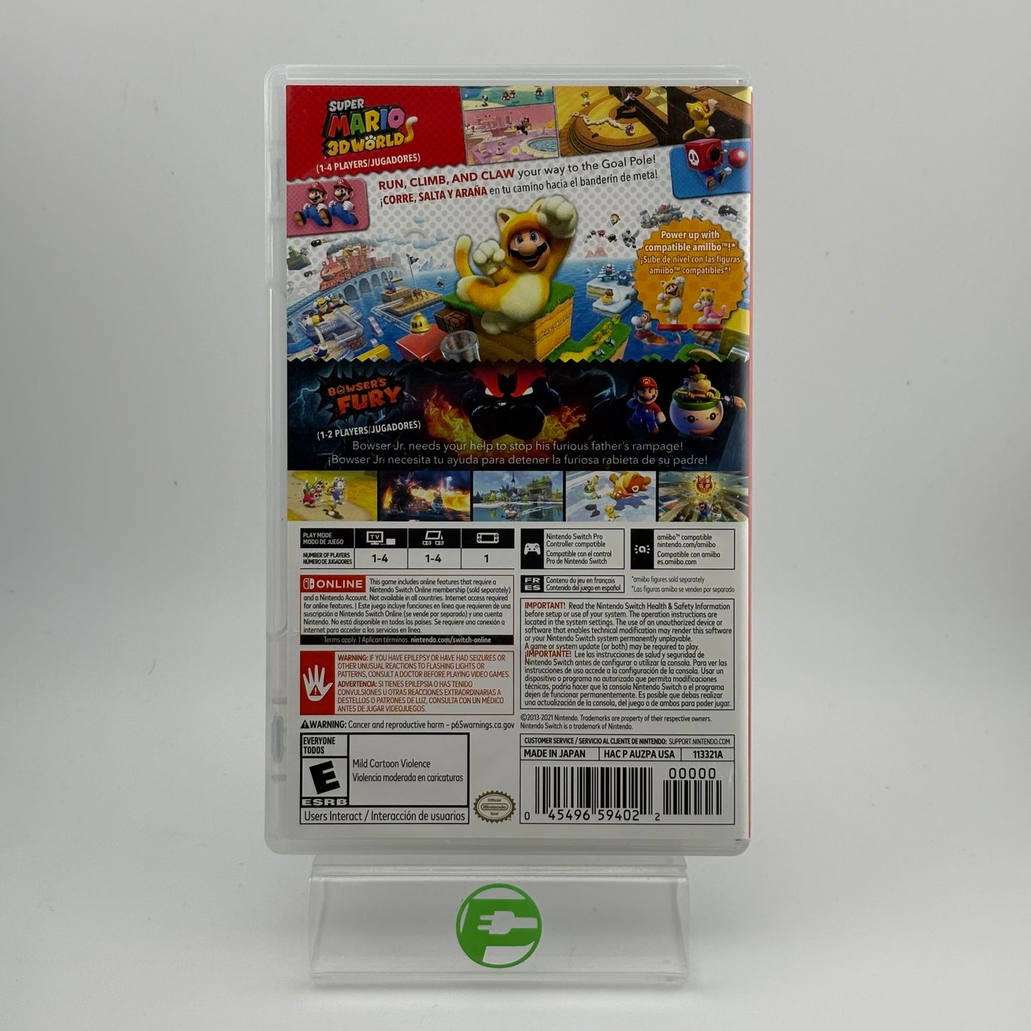 Super Mario 3D World + Bowser's Fury (Nintendo Switch, 2021)