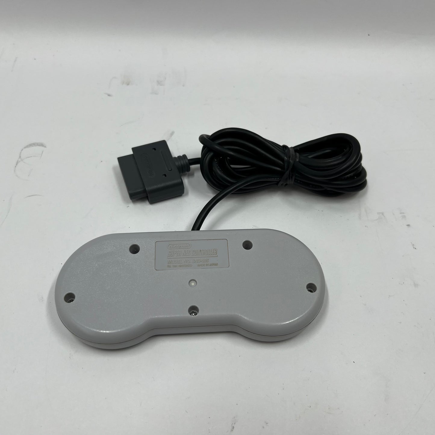 Super Nintendo Entertainment System SNES SNS-001 Gray