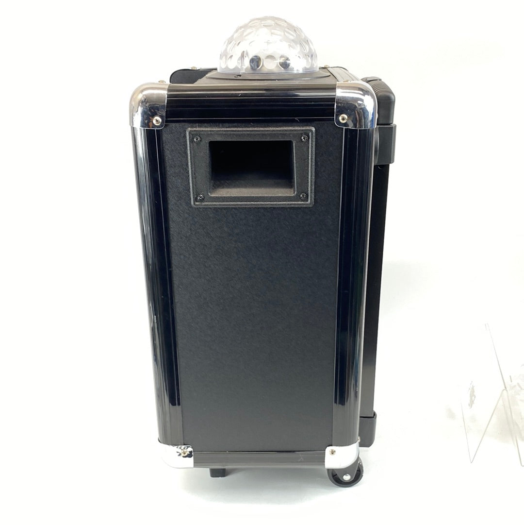 KaraoKing G100 Wireless Karaoke Machine Speaker Disco Ball Bluetooth System with Mics