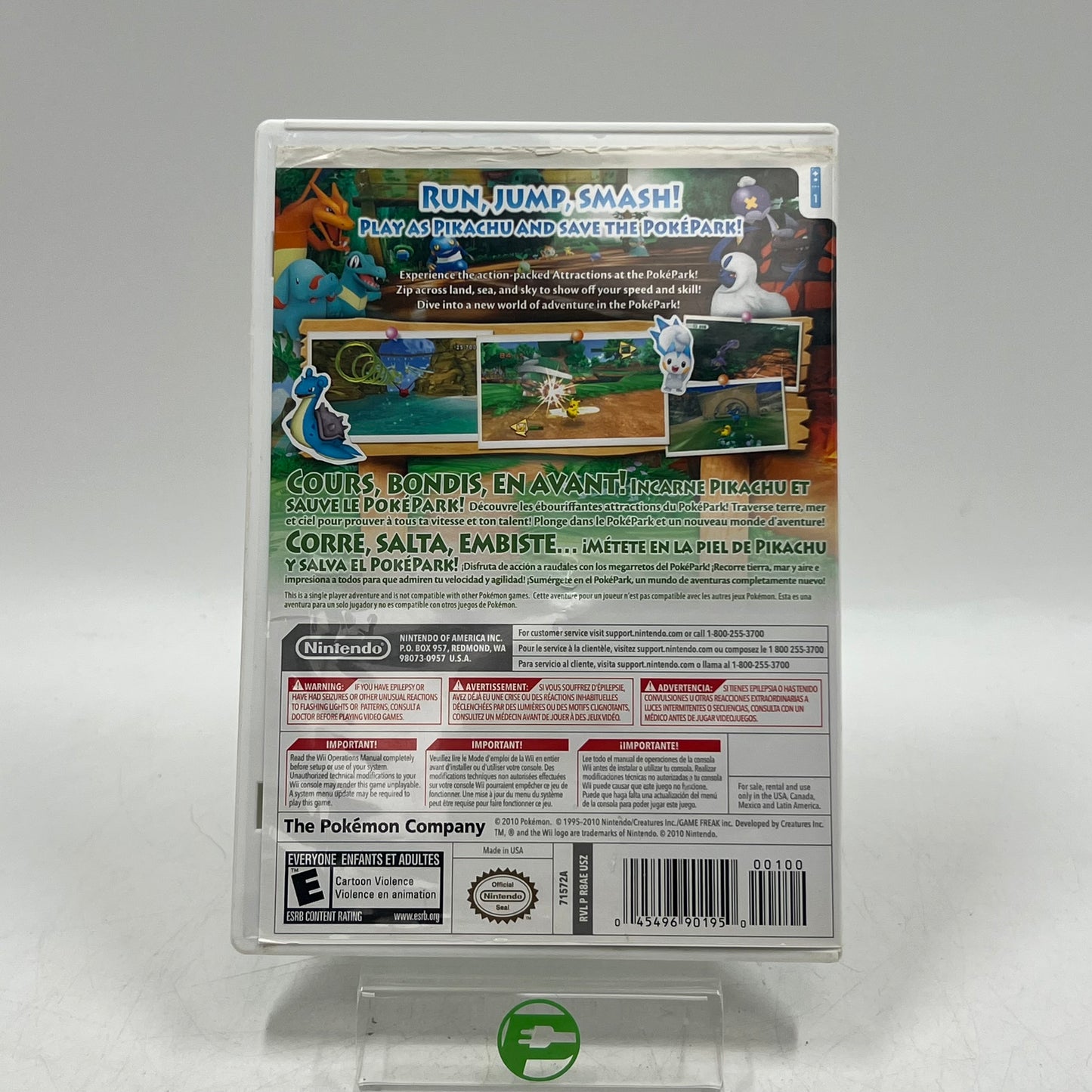 PokePark Wii: Pikachu's Adventure (Nintendo Wii, 2010)