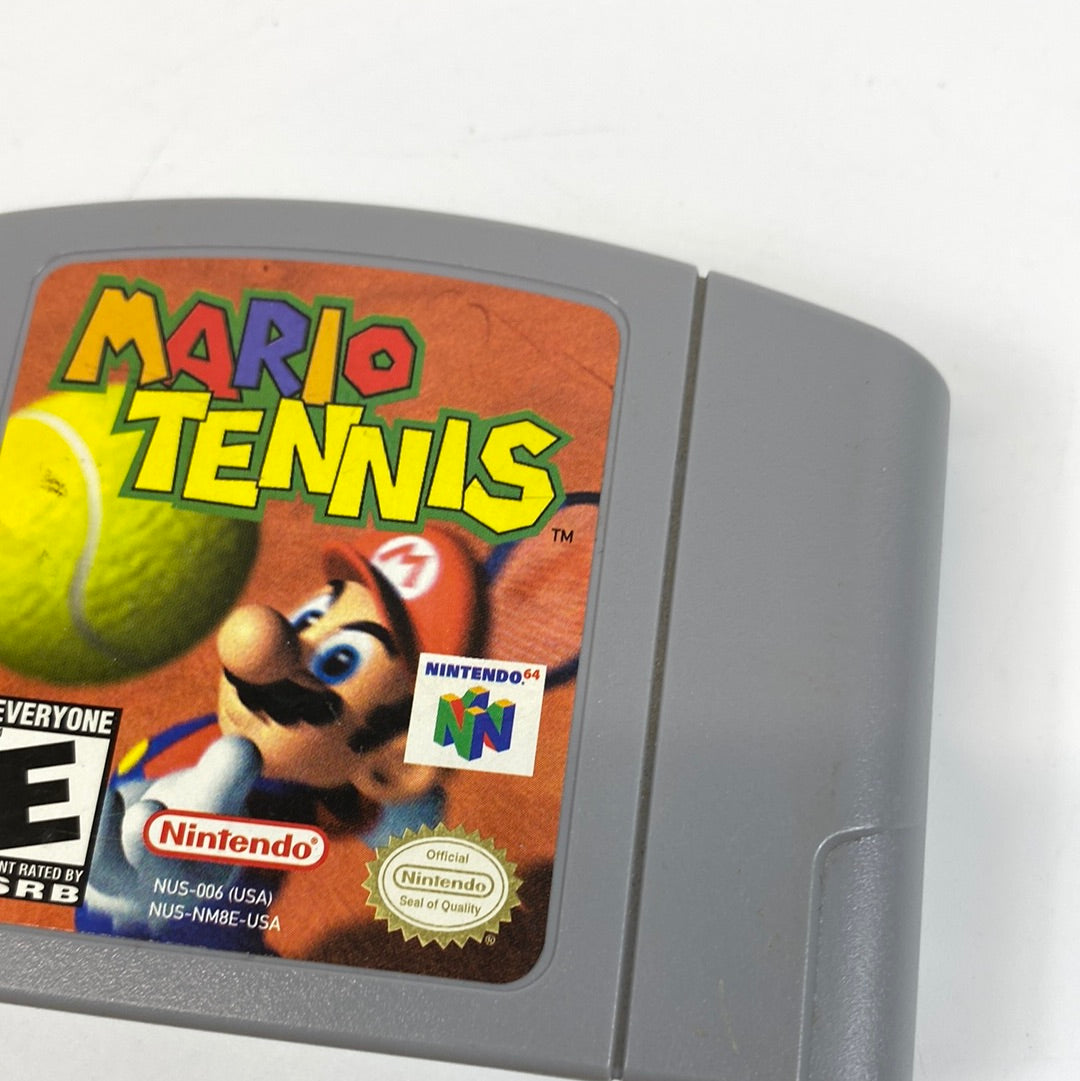 Mario Tennis (Nintendo 64, 2000) with Manual and Box