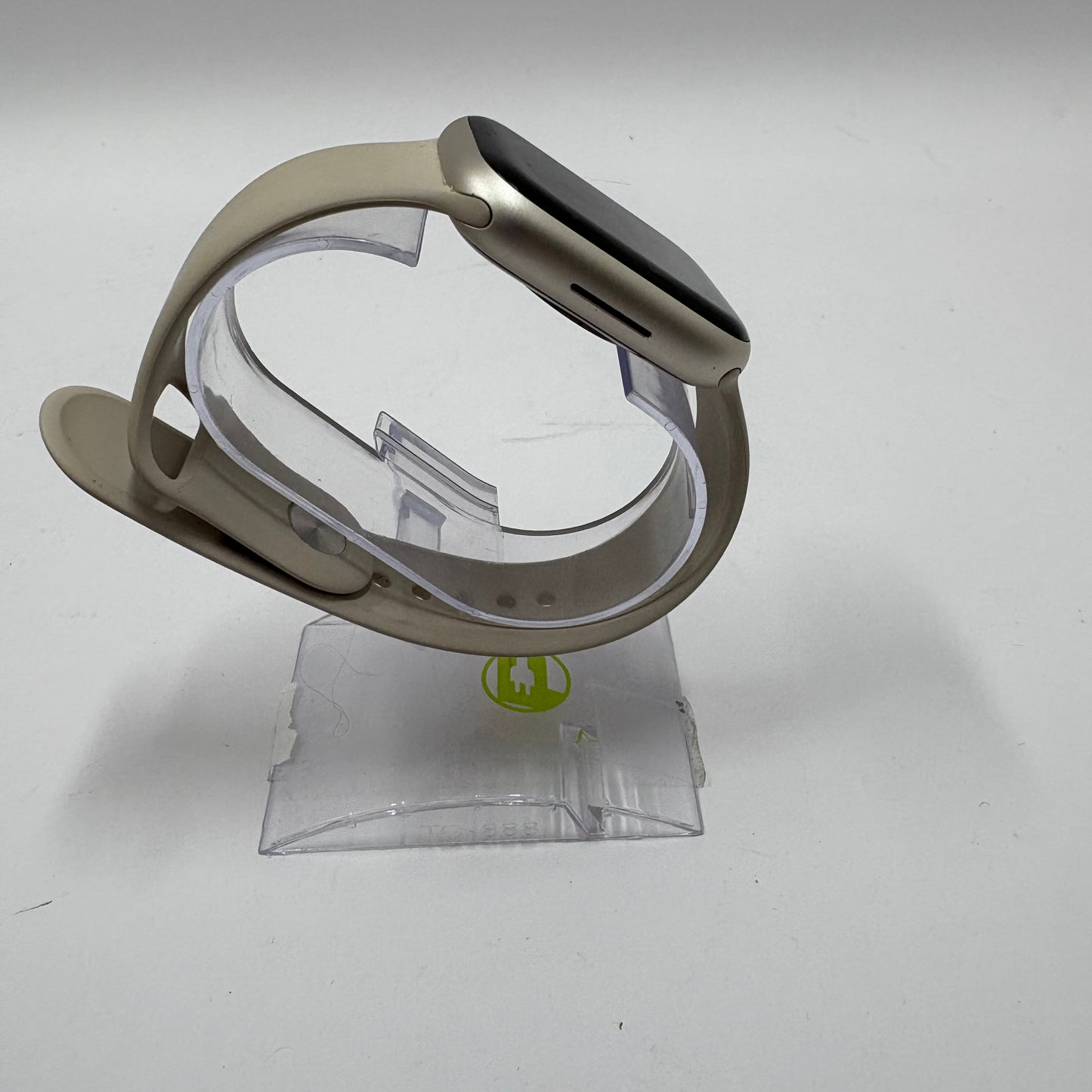 GPS Only Apple Watch Series 8 45MM Slate Aluminum Starlight Sport Band MNUQ3LL/A