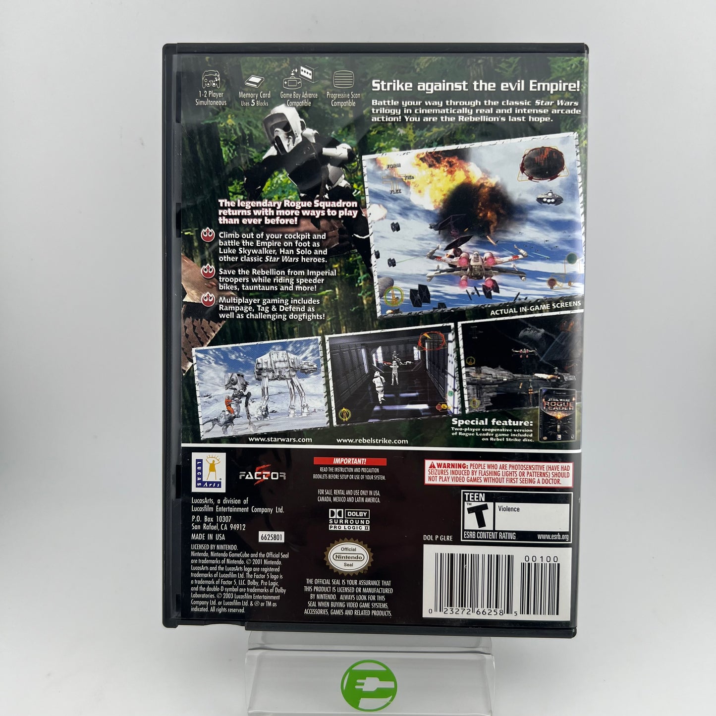 Star Wars Rebel Strike (Nintendo GameCube, 2003)