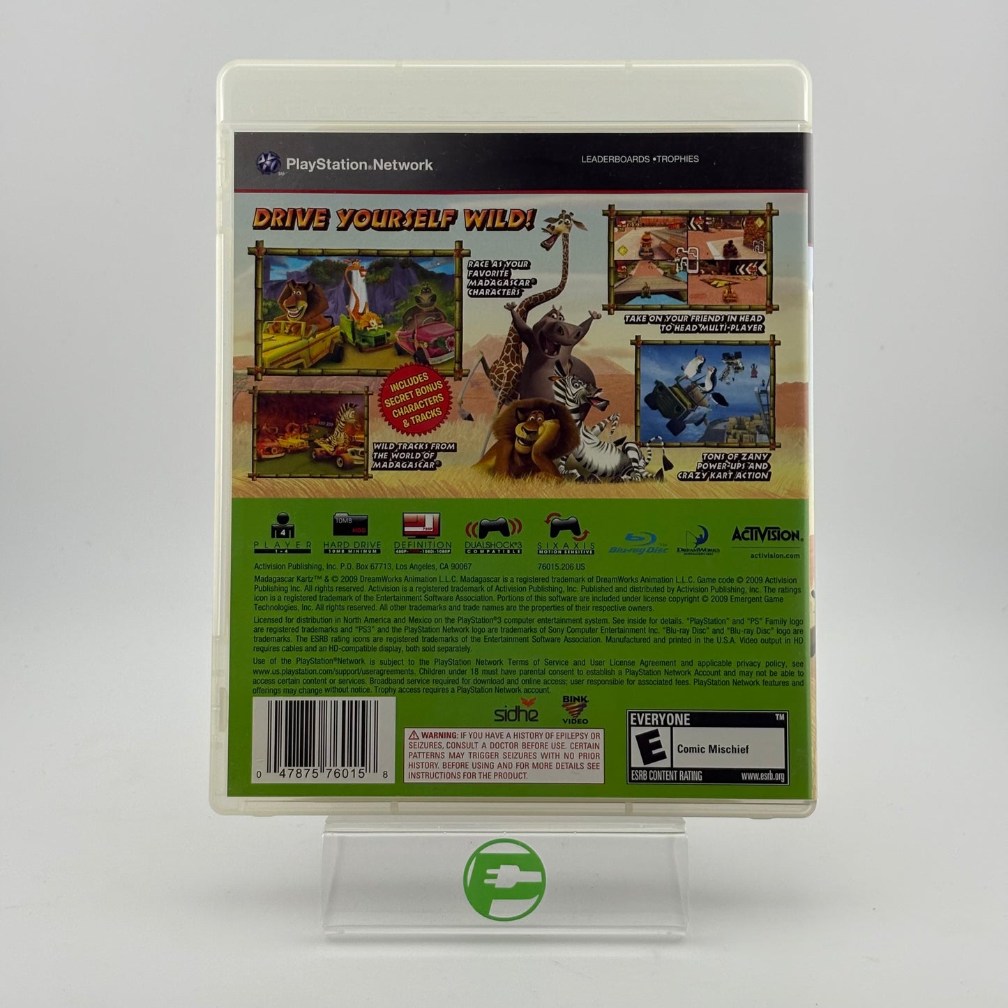 Madagascar Kartz (Sony PlayStation 3 PS3, 2009)