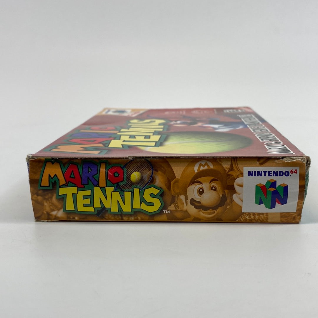 Mario Tennis (Nintendo 64, 2000) with Manual and Box