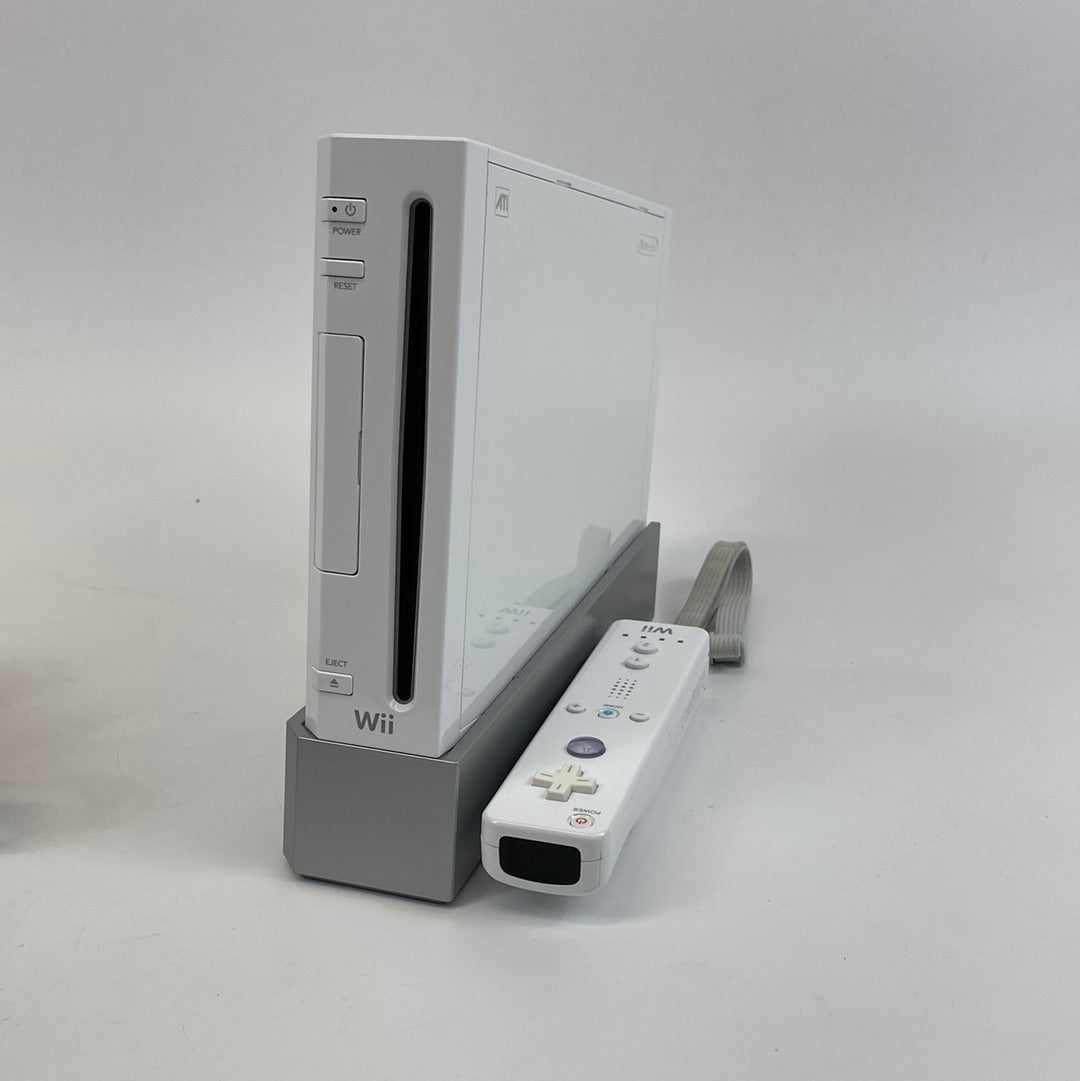 Nintendo Wii Video Game Console RVL-001 White