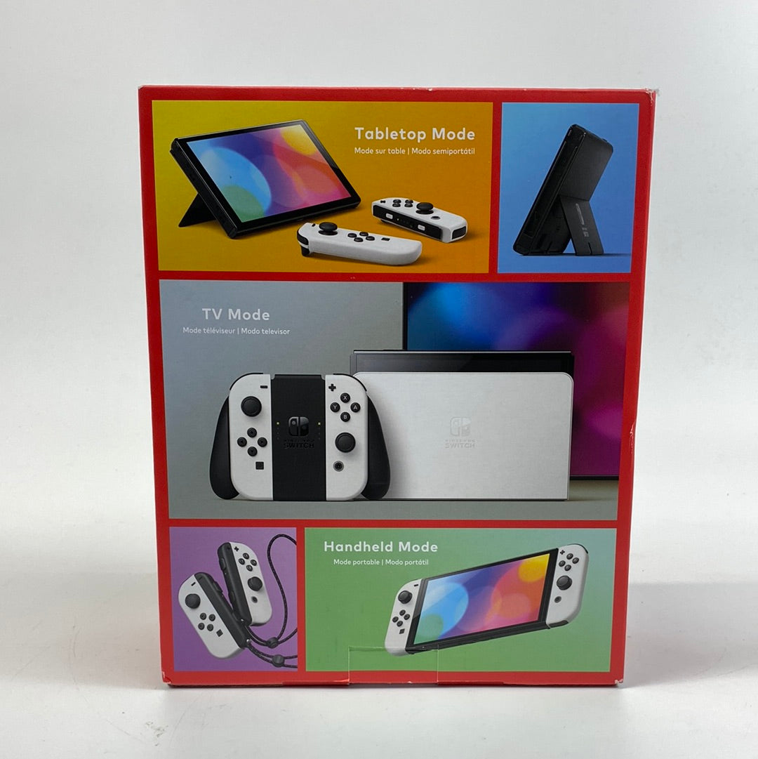 Nintendo Switch OLED 64GB Game Console White HEG-001