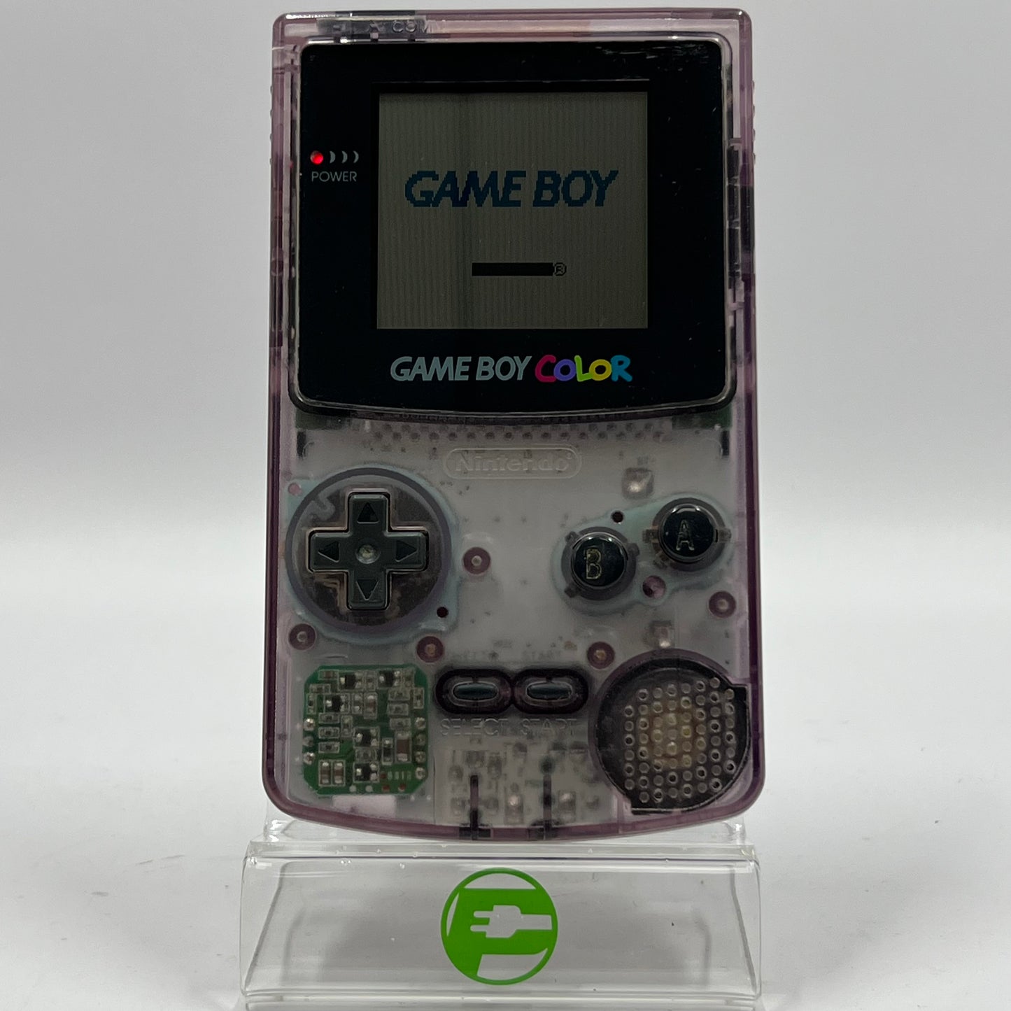 Nintendo Game Boy Color Handheld Game Console CGB-001 Atomic Purple