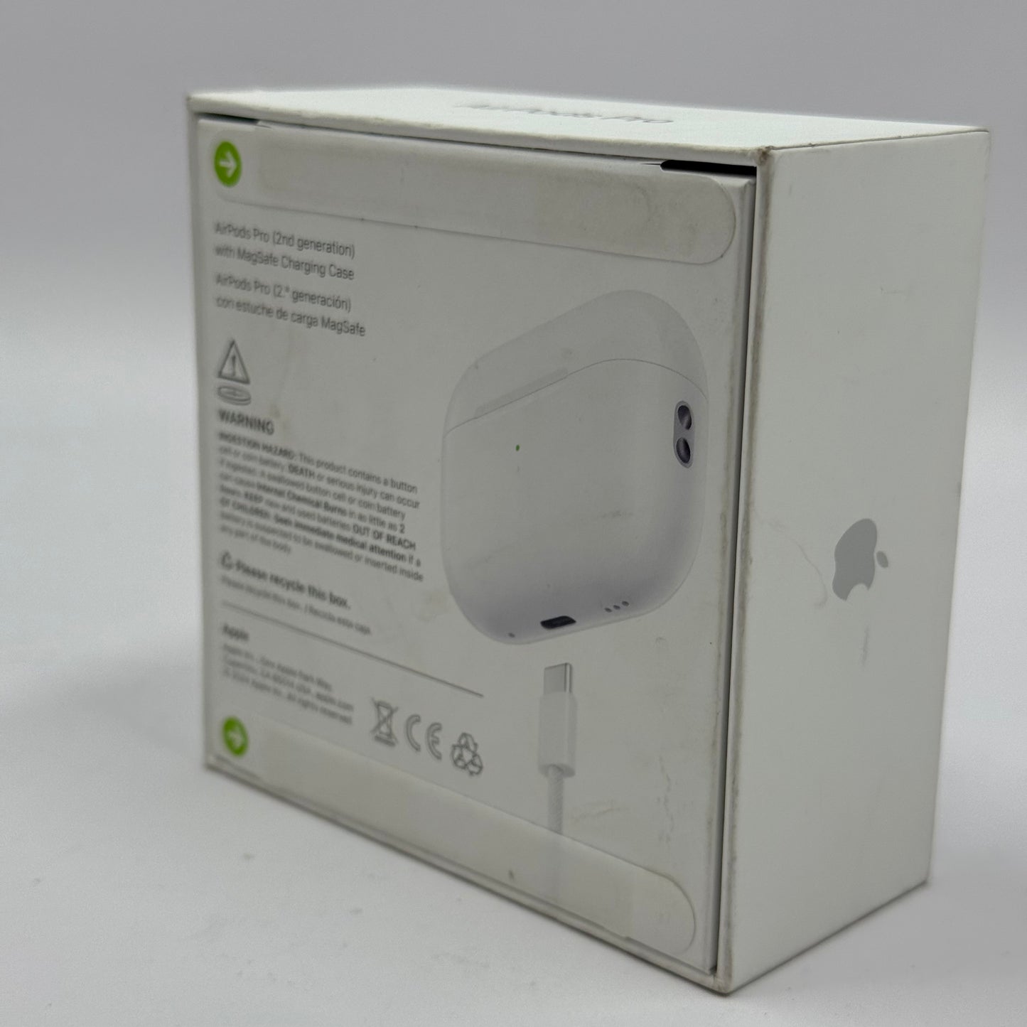 New Apple AirPods Pro 2nd Gen with MagSafe Charging Case MTJV3LL/A