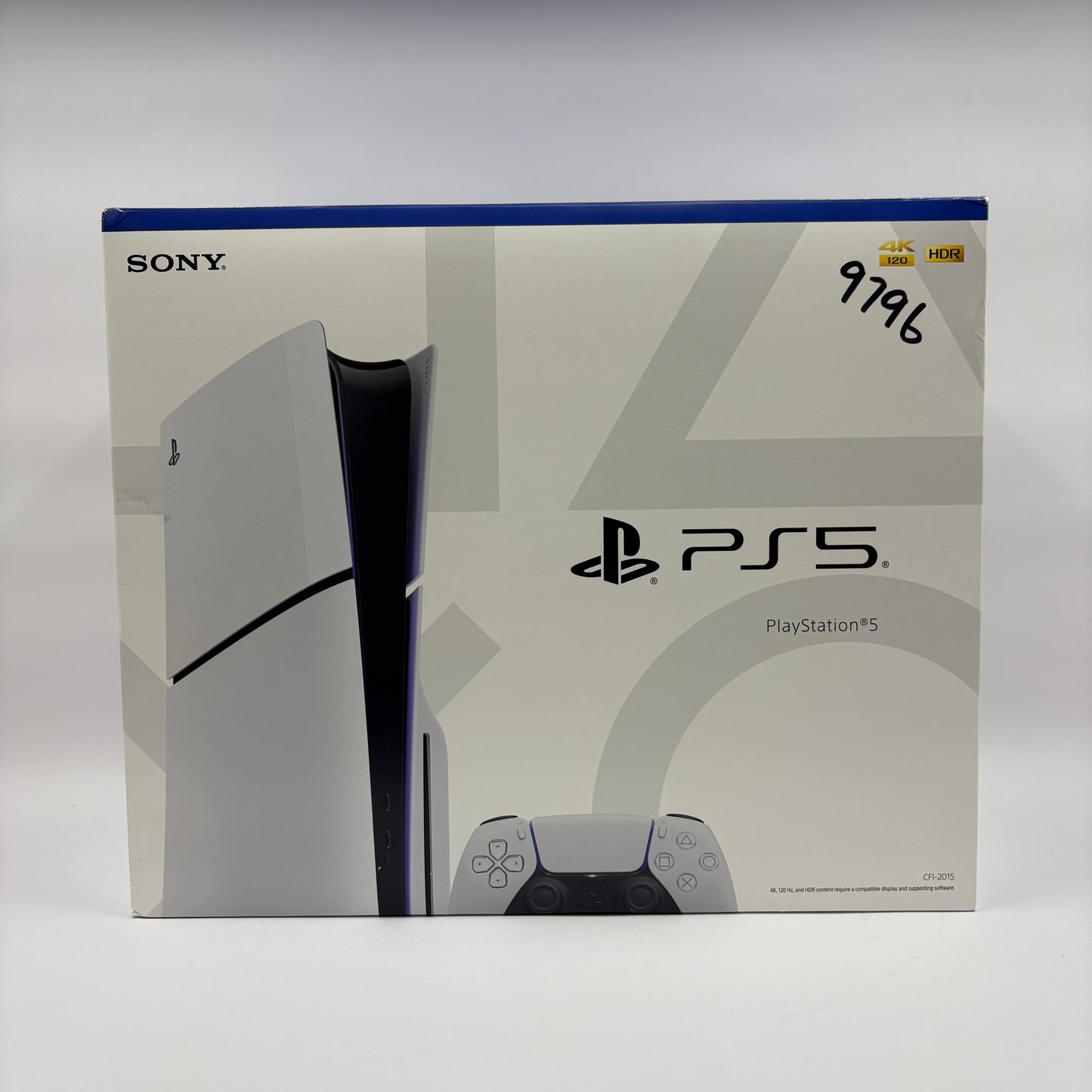 New Sony PlayStation 5 Slim Disc Edition PS5 1TB White Gaming System CFI-2015