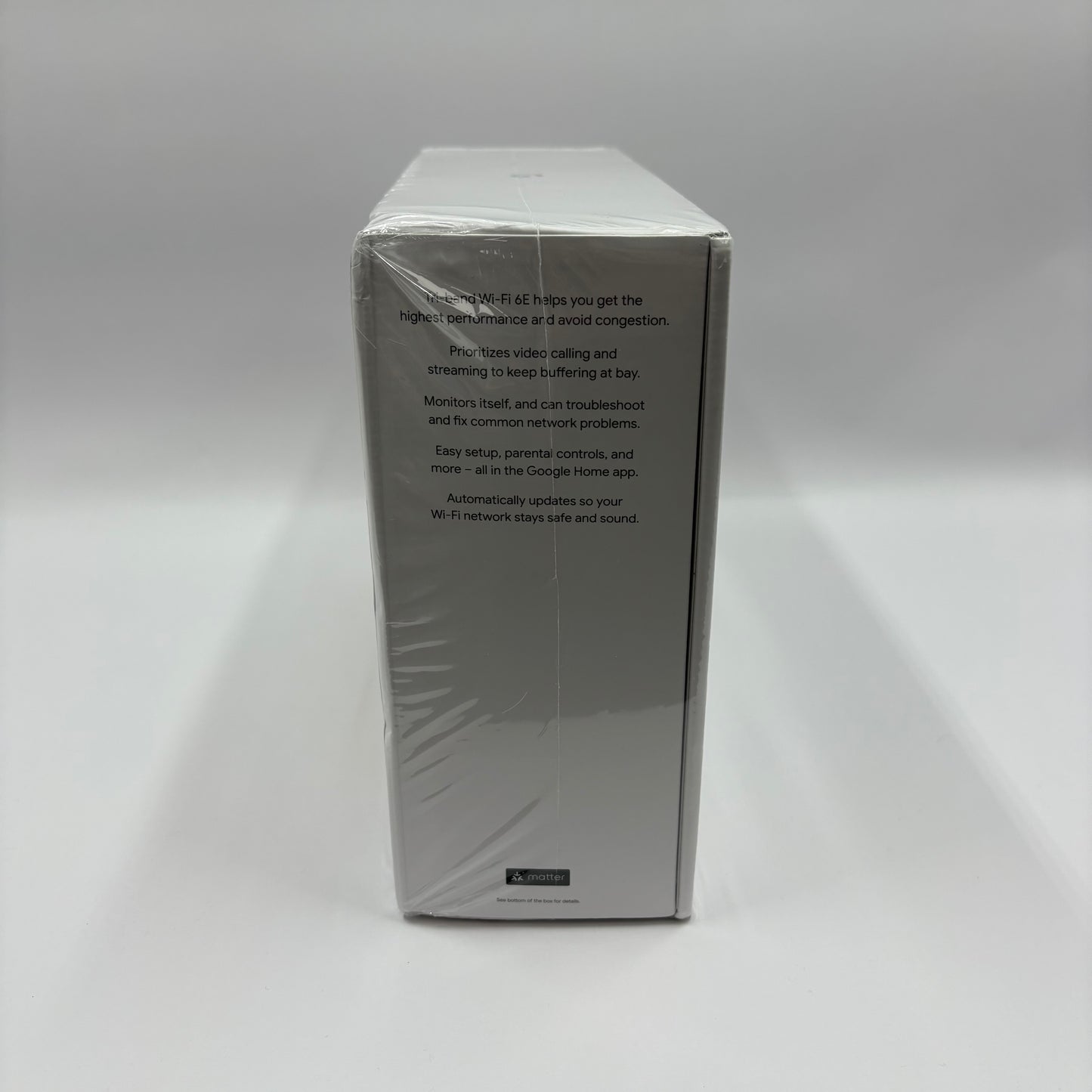New Google Nest Wifi Pro 6e Tri Band GA03689-US Mesh WiFi Router