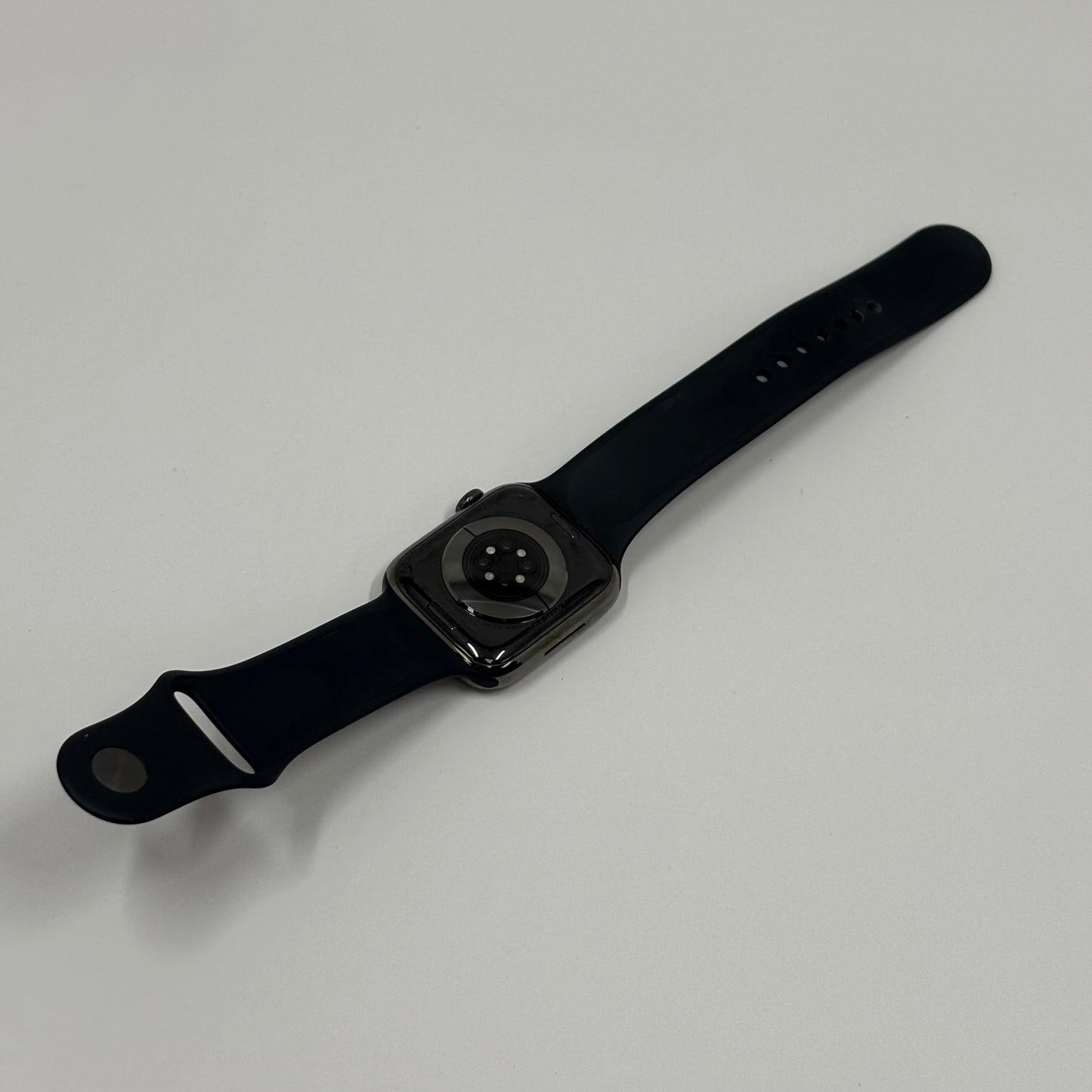 Unlocked Apple Watch Series 7 45MM Midnight Aluminum Black Sport Band MNAV3LL/A