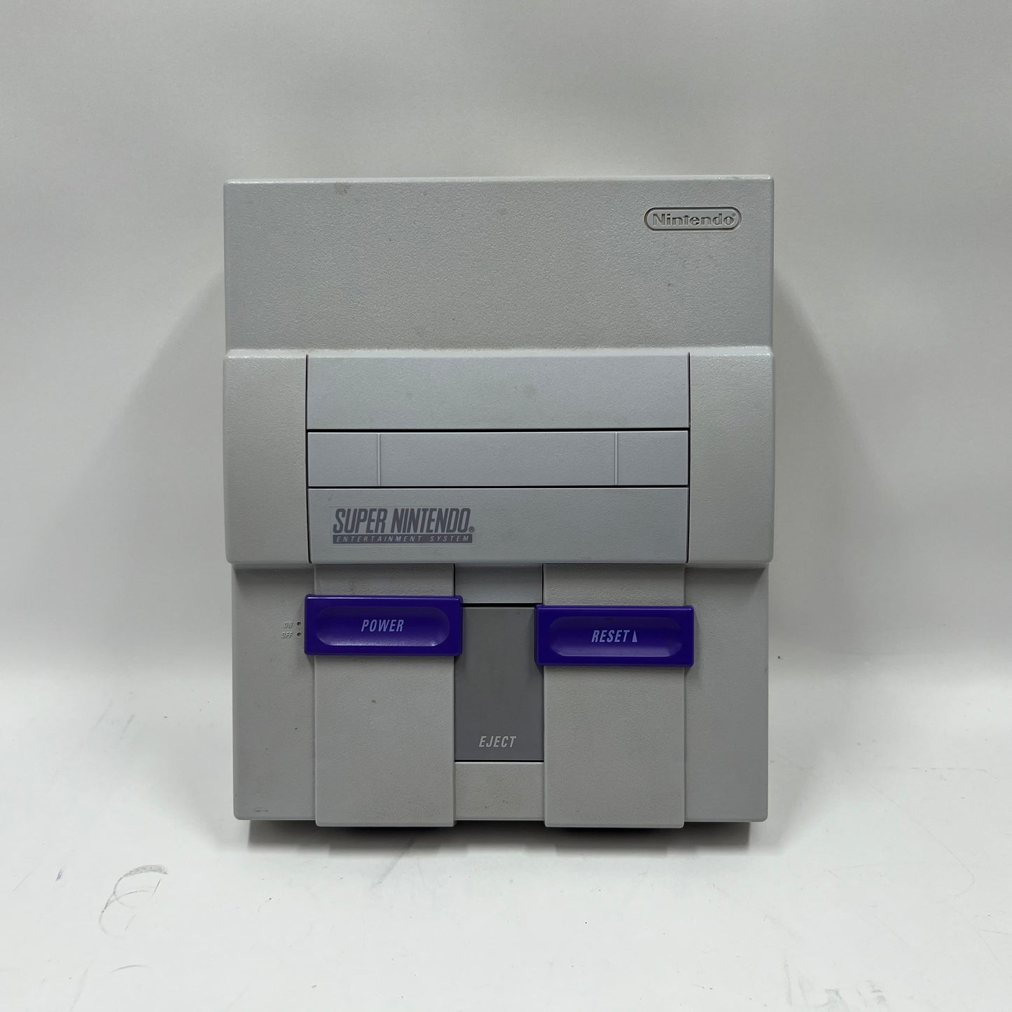 Super Nintendo Entertainment System SNES SNS-001 Gray