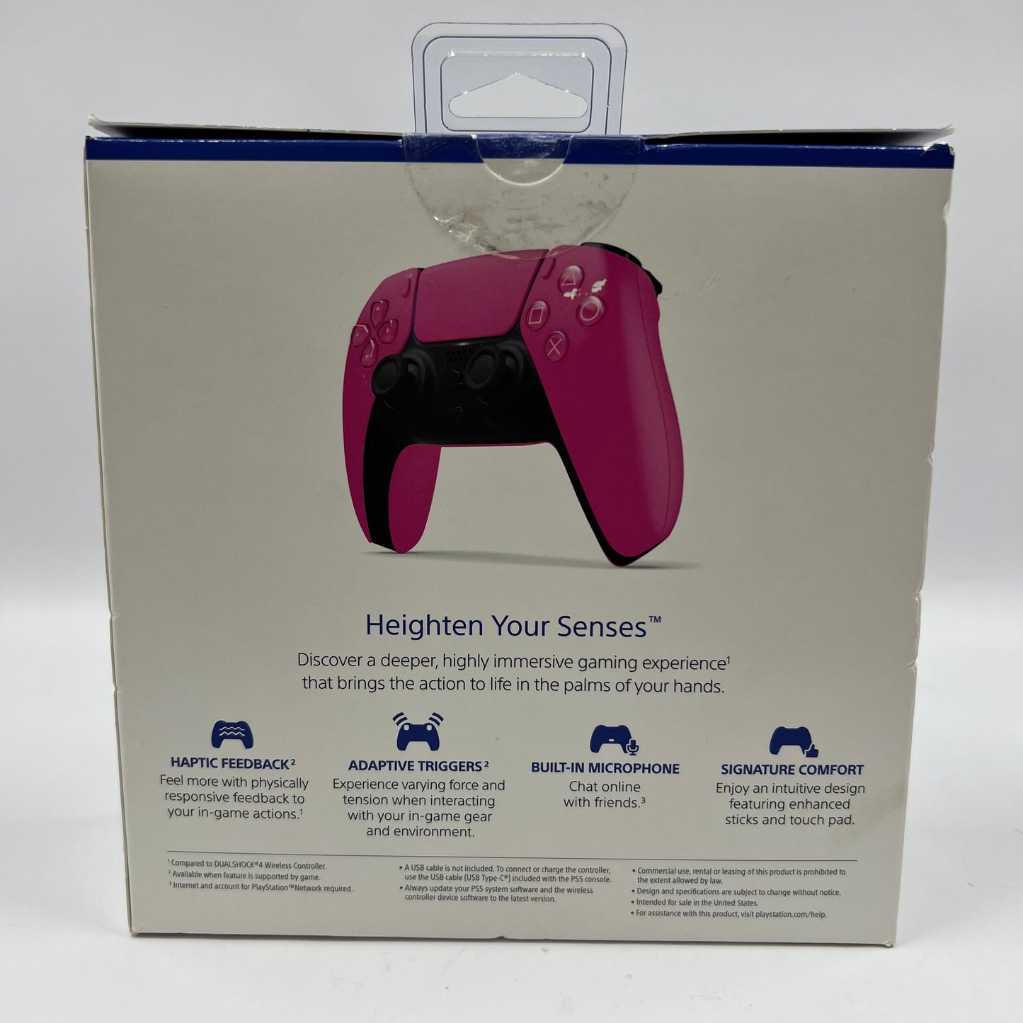 Sony PlayStation 5 PS5 Dualsense Wireless Controller Nova Pink CFI-ZCP1