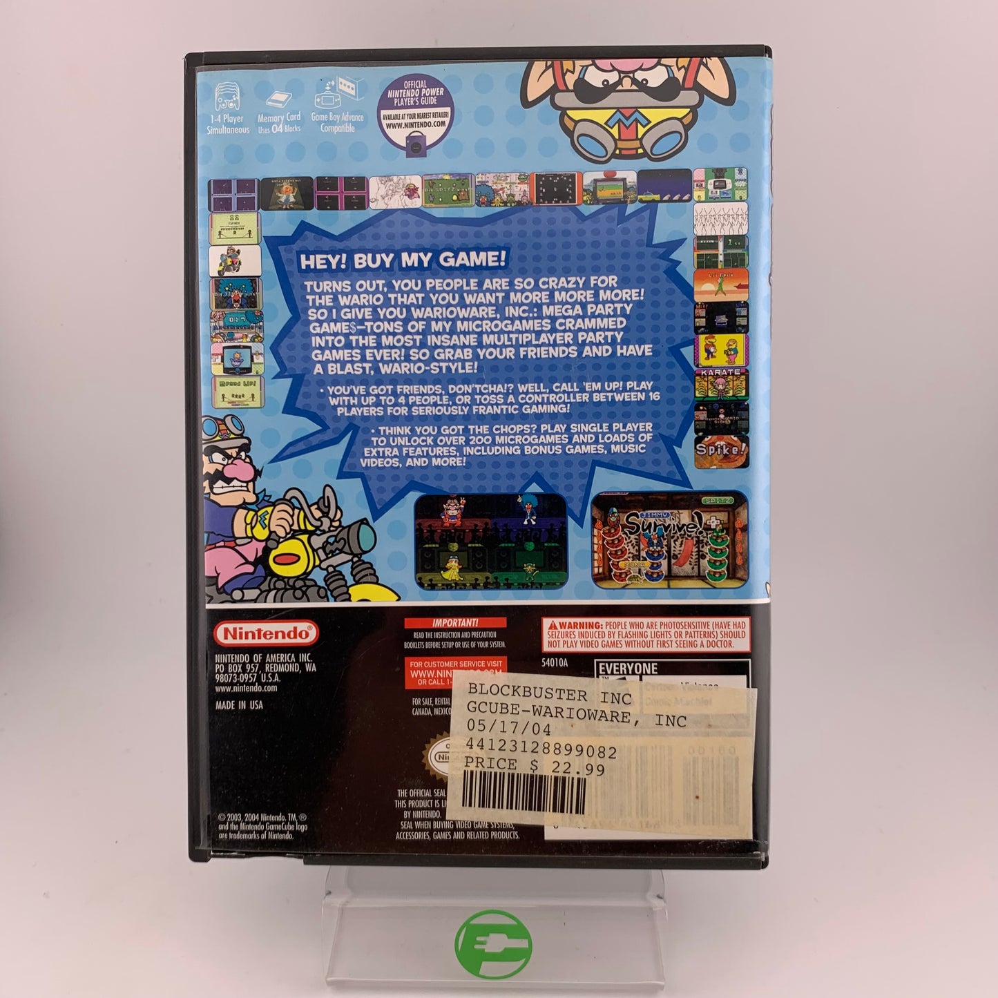 Wario Ware Mega Party Games (Nintendo GameCube, 2004)