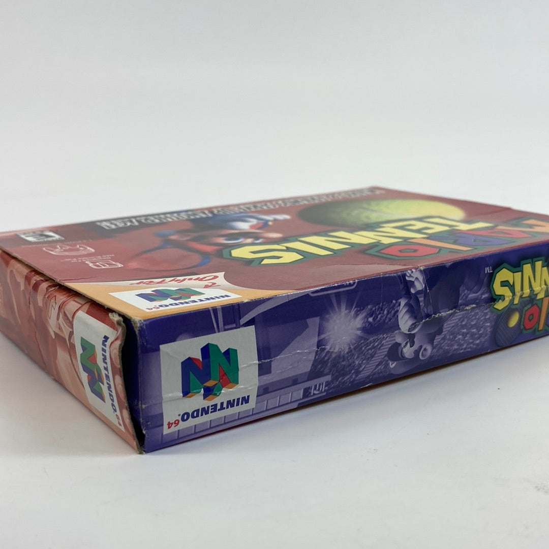 Mario Tennis (Nintendo 64, 2000) with Manual and Box