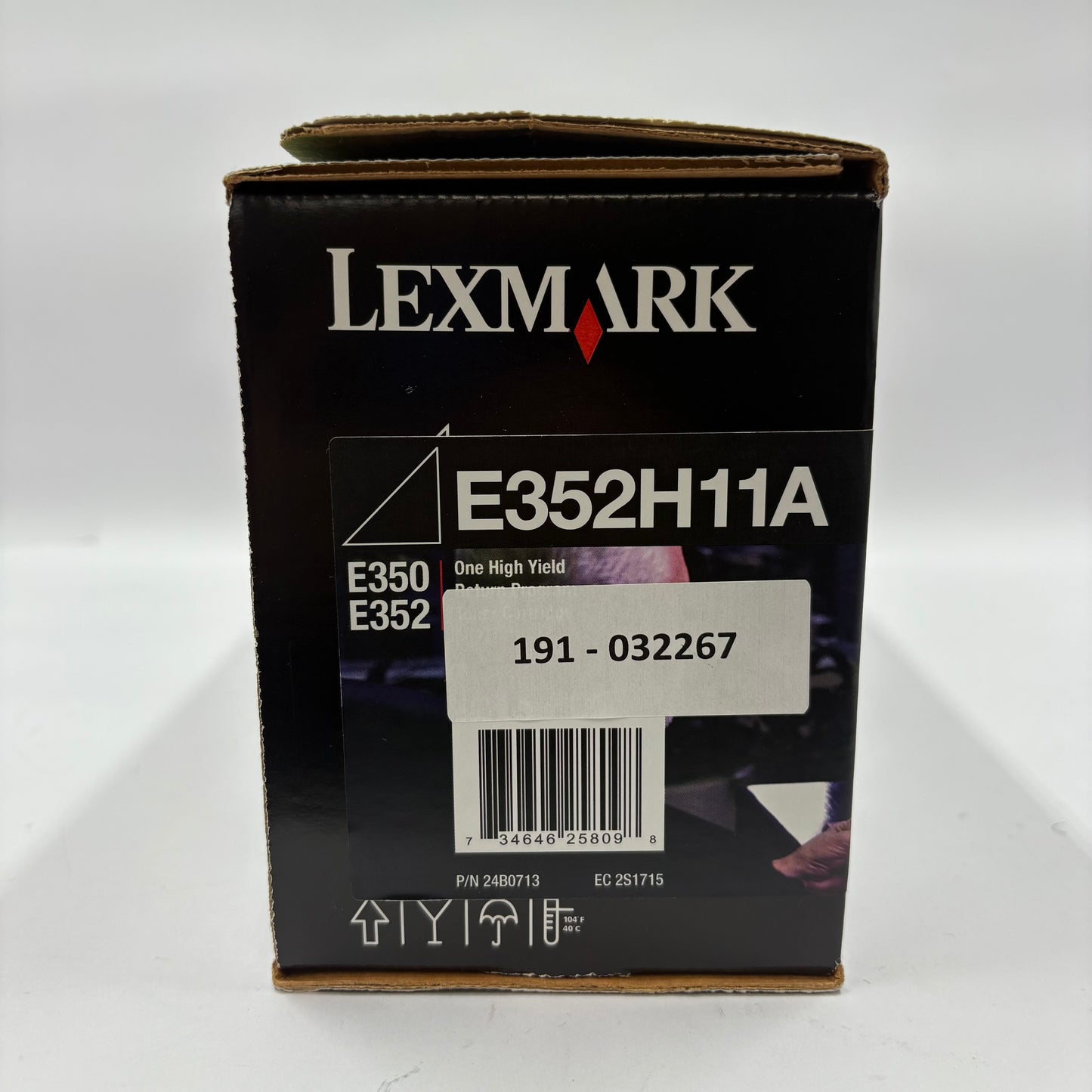 New Lexmark E352H11A Black Toner Cartridge High Yield