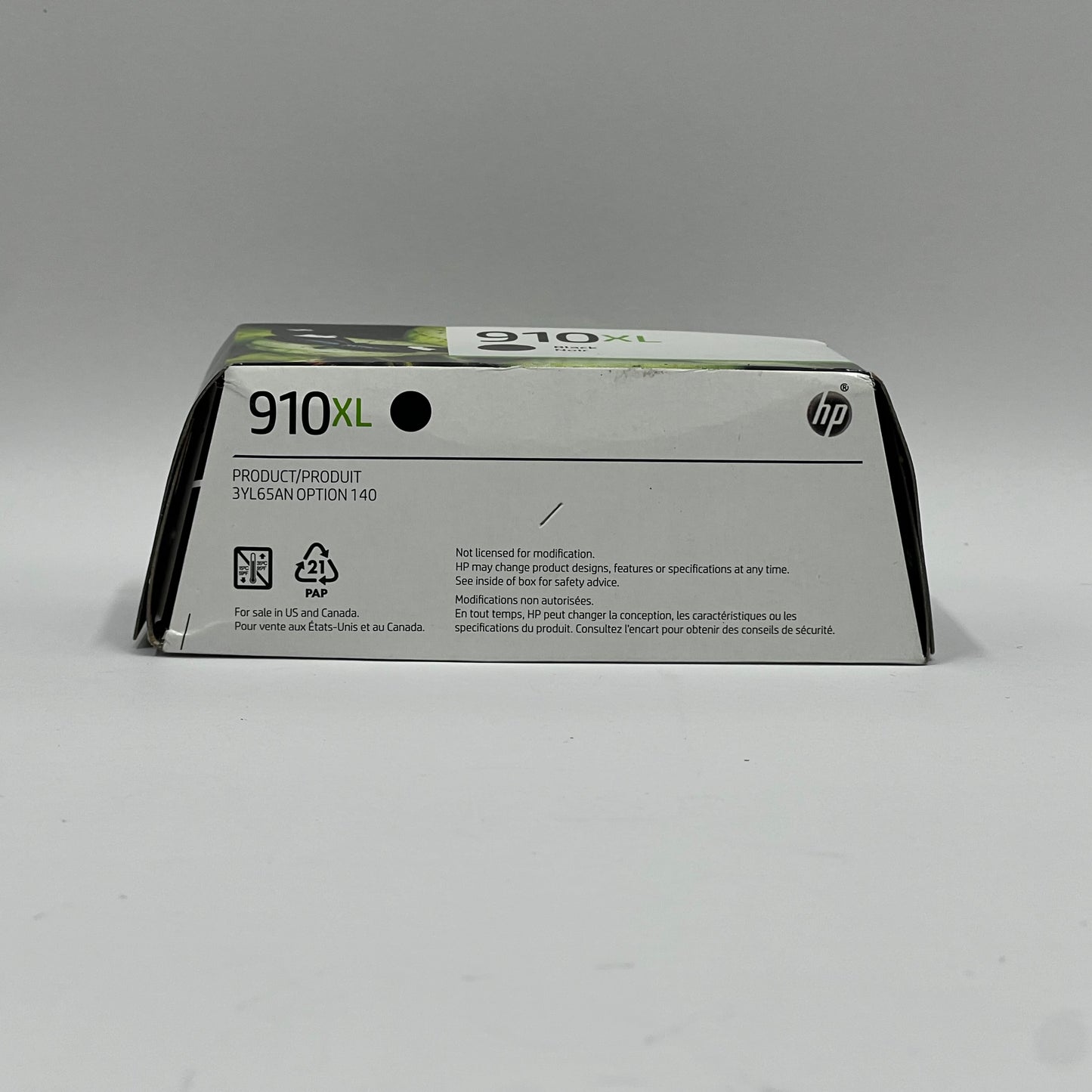 New HP 910XL 3YL65AN Black Ink Cartridge