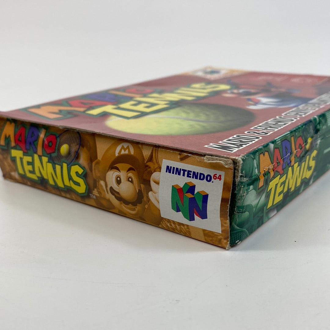 Mario Tennis (Nintendo 64, 2000) with Manual and Box