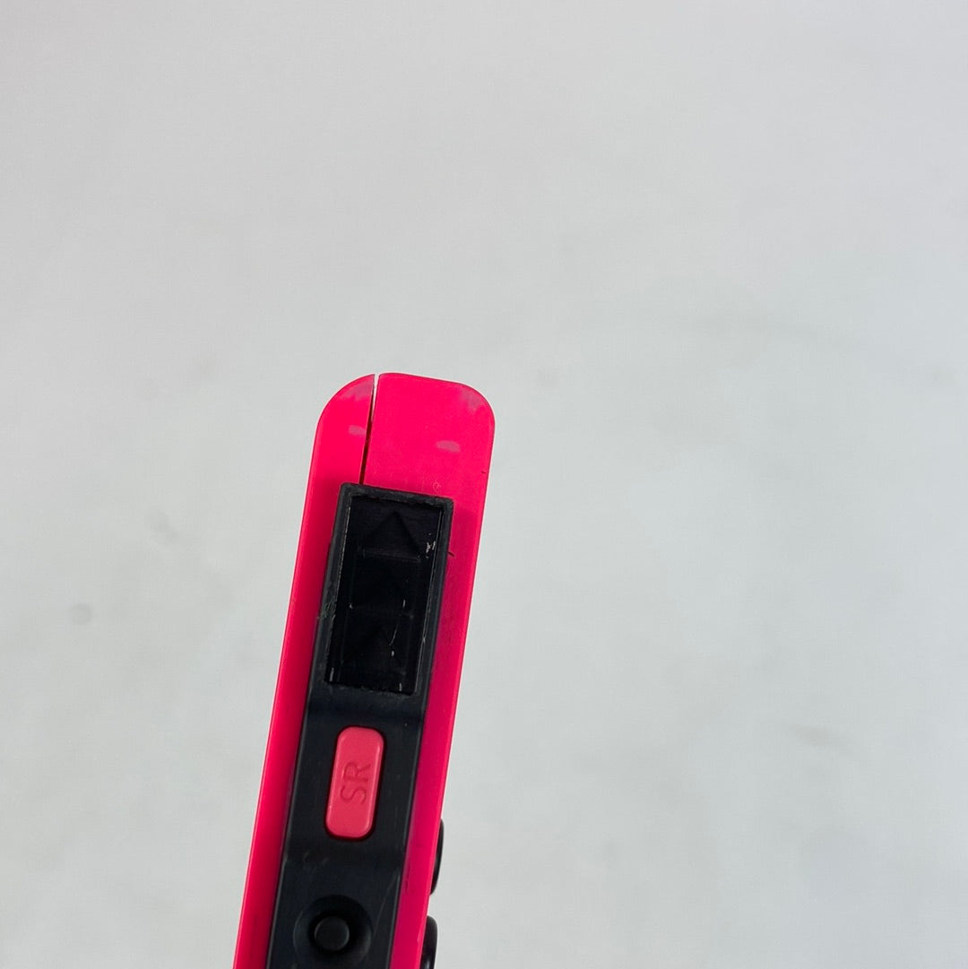 Nintendo Switch JoyCon Wireless Controller HAC-015 Neon Pink Left