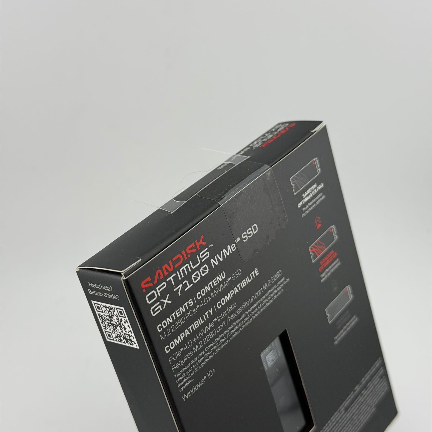 New Sandisk Optimus GX 7100 1TB NVMe SSD SDSP71100TAN-000G1