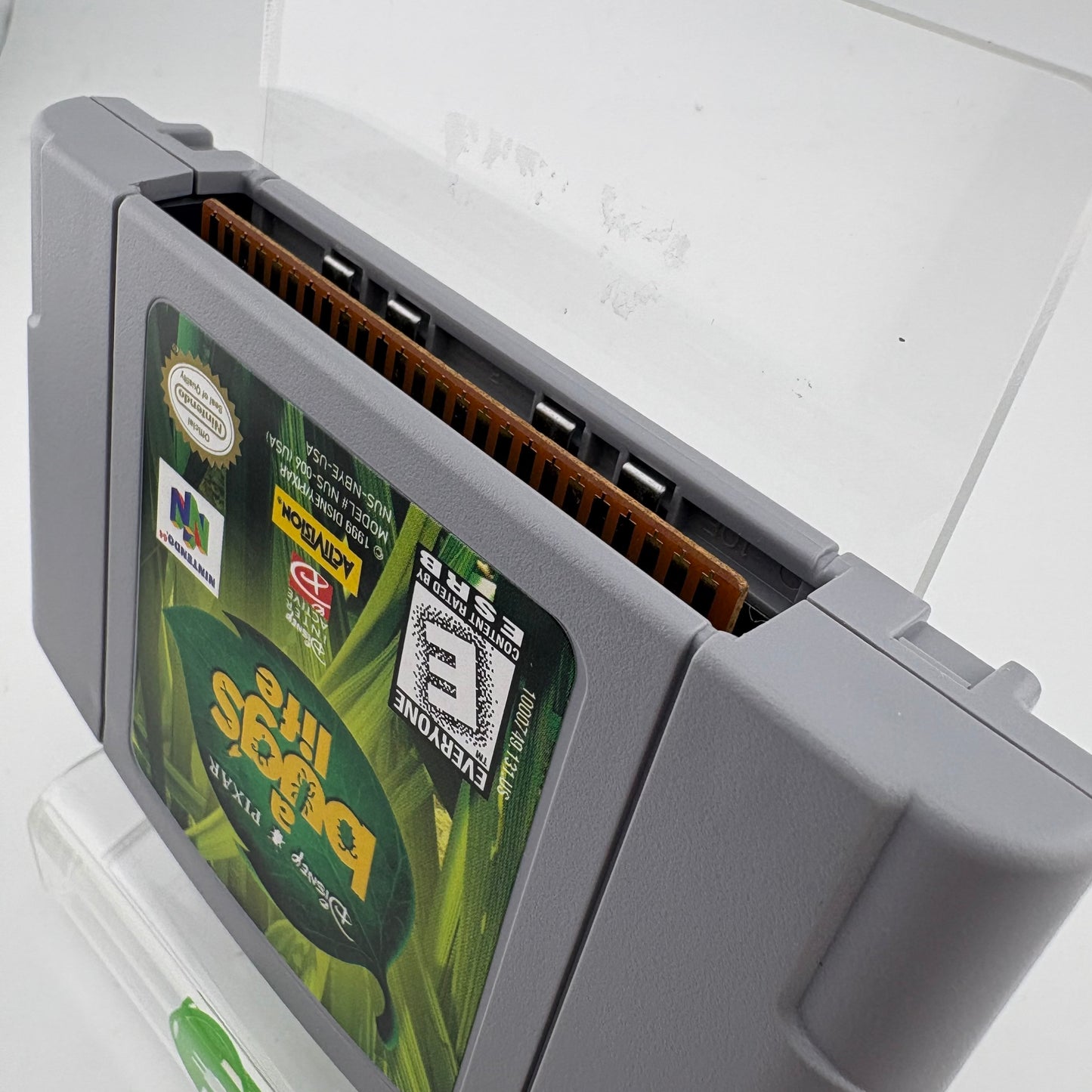 A Bug's Life (Nintendo 64 N64, 1999) Cartridge and Manual