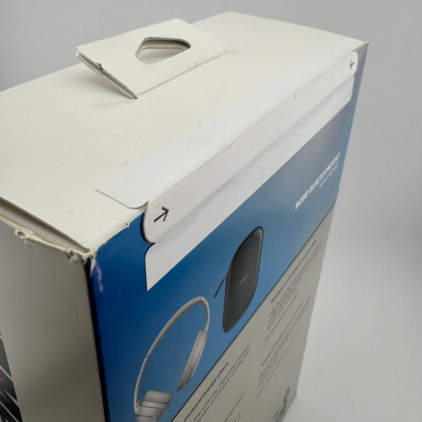 New Bose QuietComfort Over-Ear Noise Cancelling Bluetooth Headphones Grey