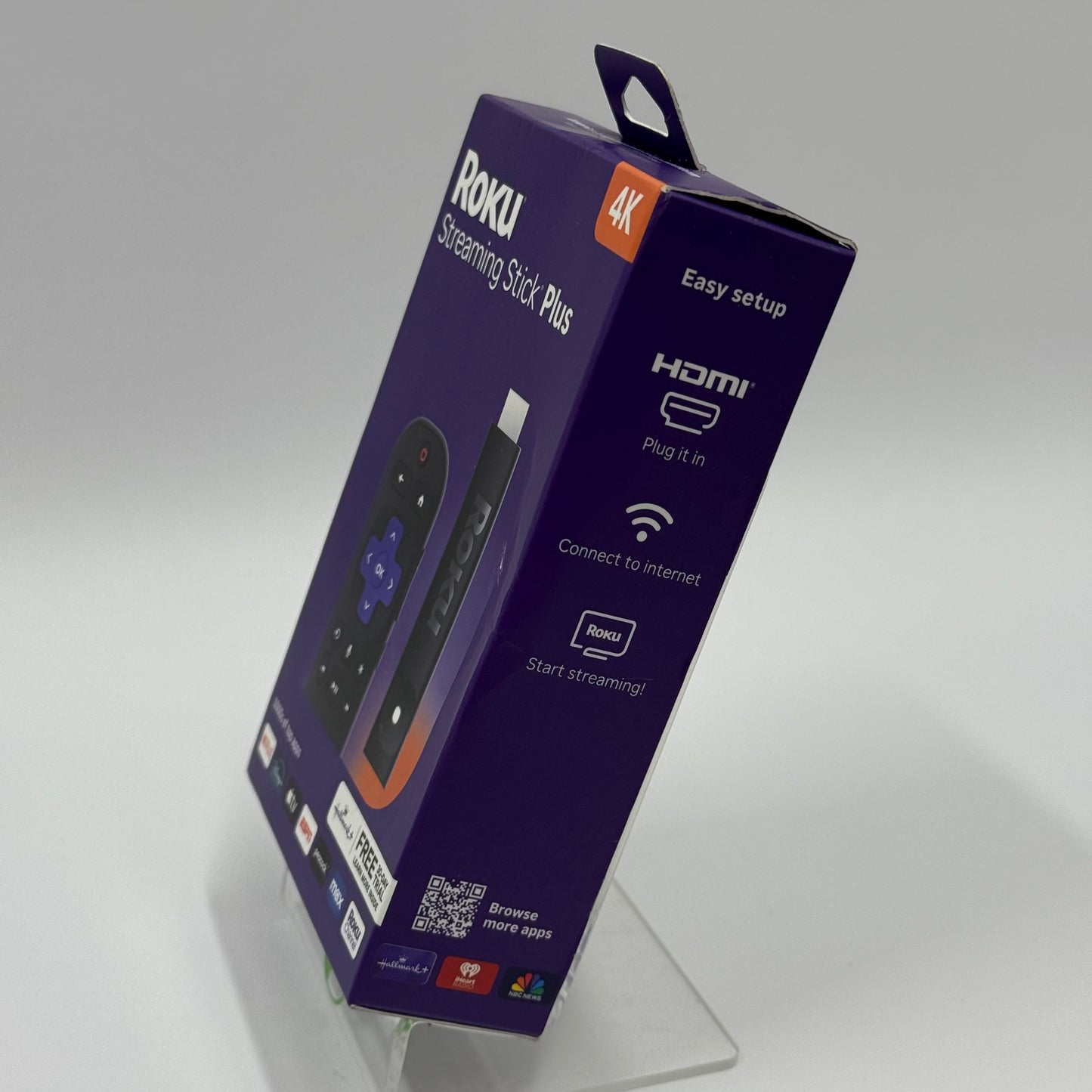 New Roku Streaming Stick Plus Black 3830RW
