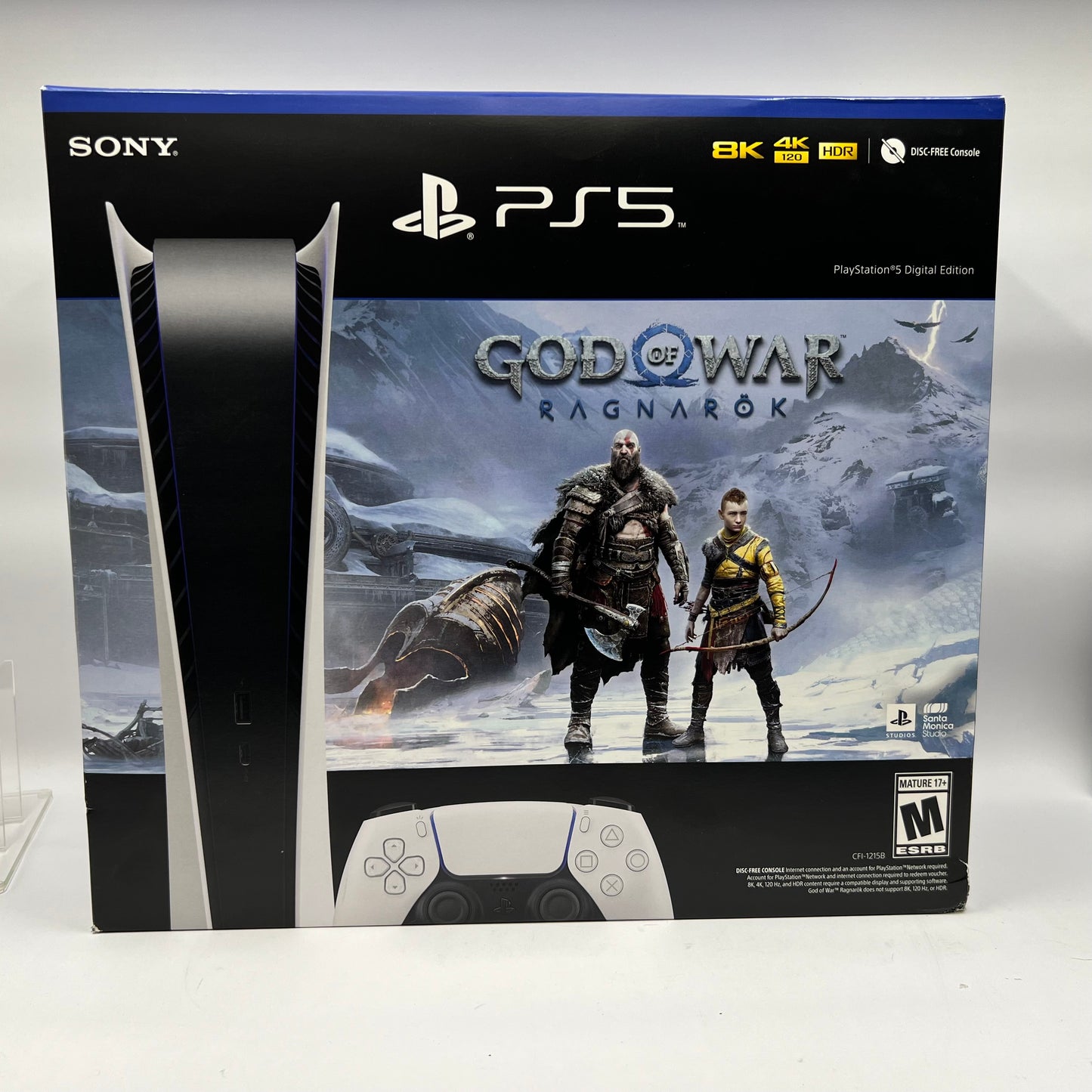 Sony PlayStation 5 Digital Edition PS5 1TB White Gaming System CFI-1215B