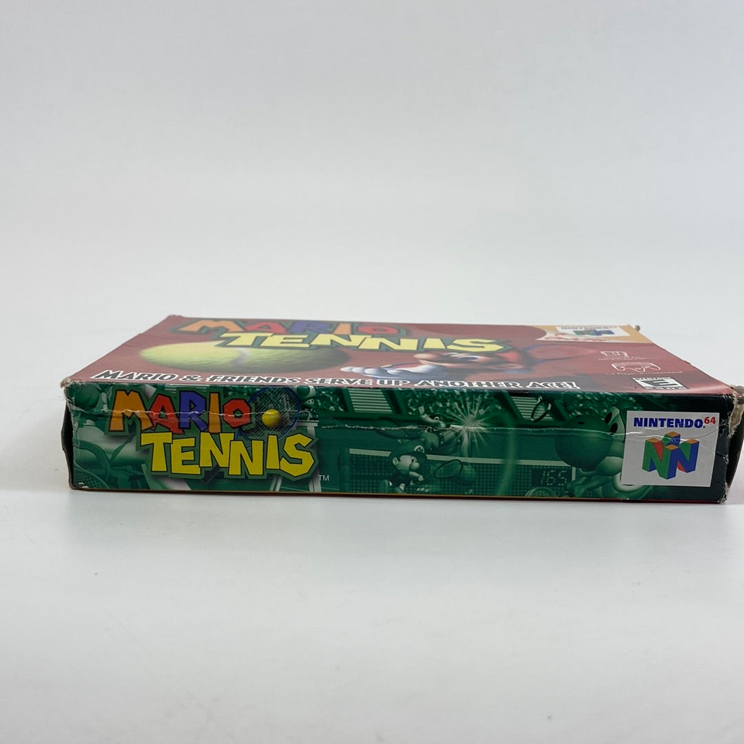 Mario Tennis (Nintendo 64, 2000) with Manual and Box