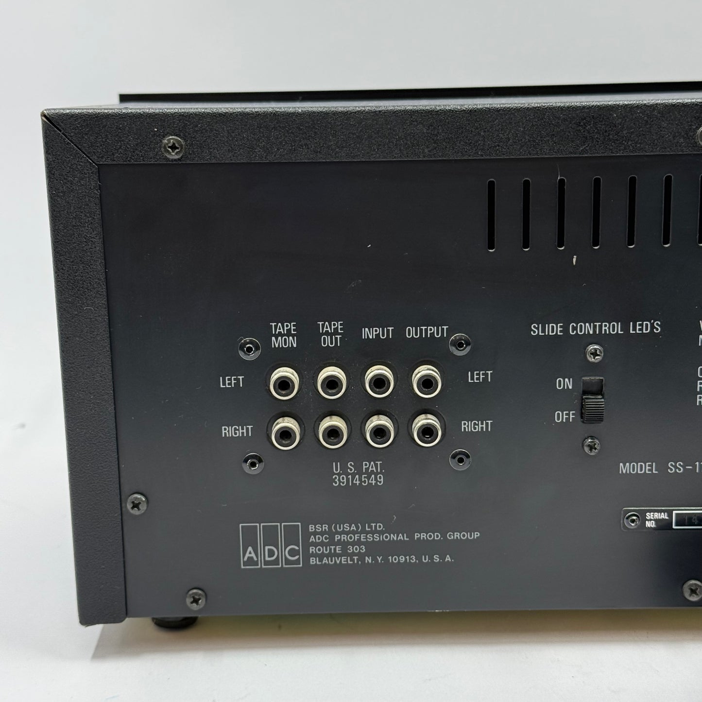 ADC Sound Shaper 110 Mark II Stereo Frequency Equalizer SS-110