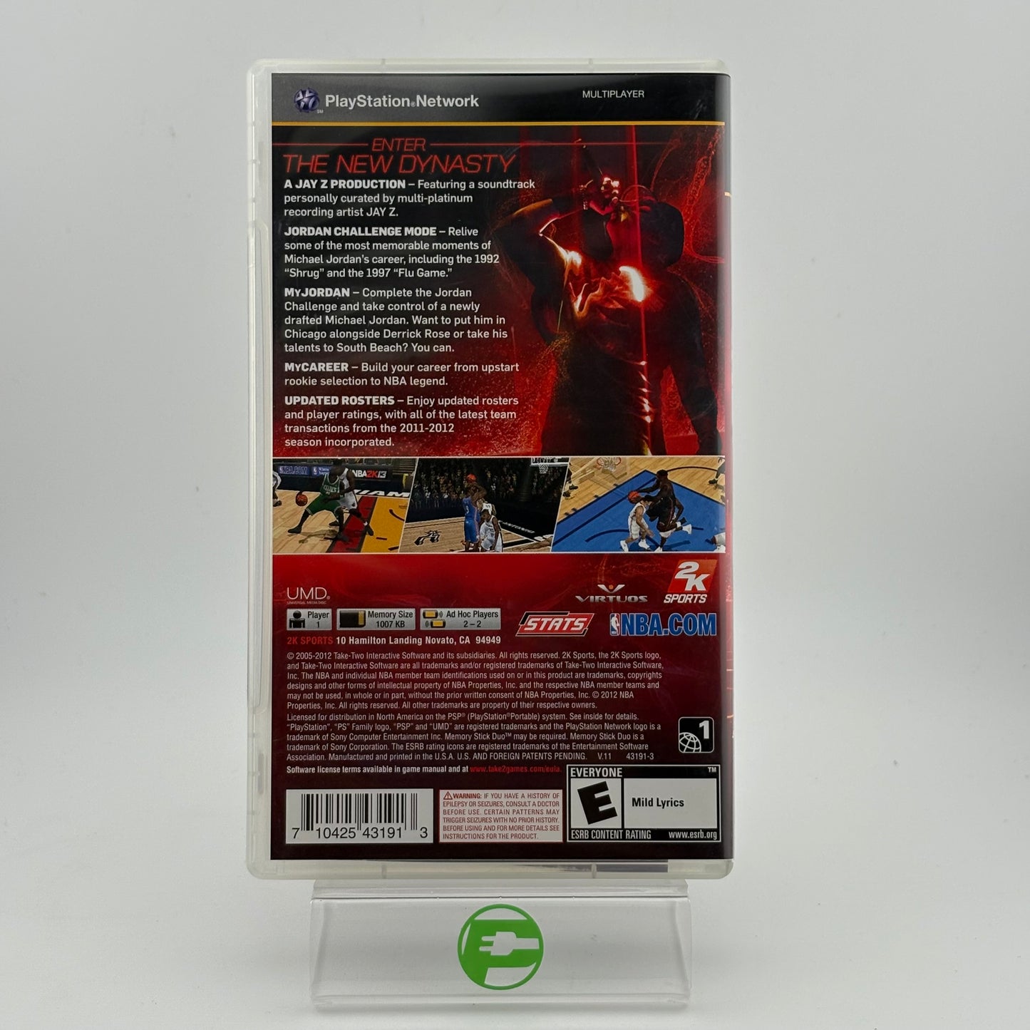 NBA 2K13 (Sony PlayStation Portable PSP, 2012)