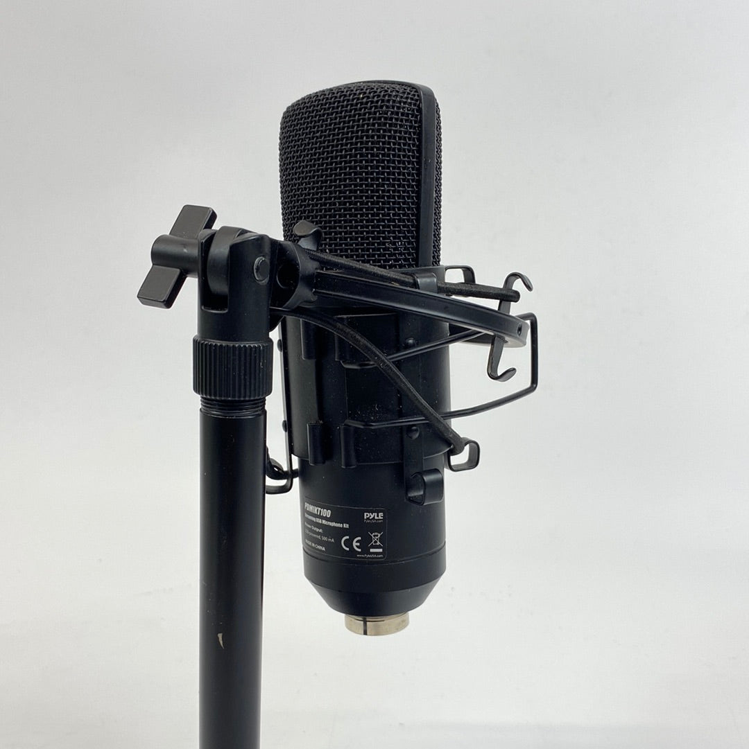 Pyle USB Microphone Podcast Recording Kit PDMIKT100
