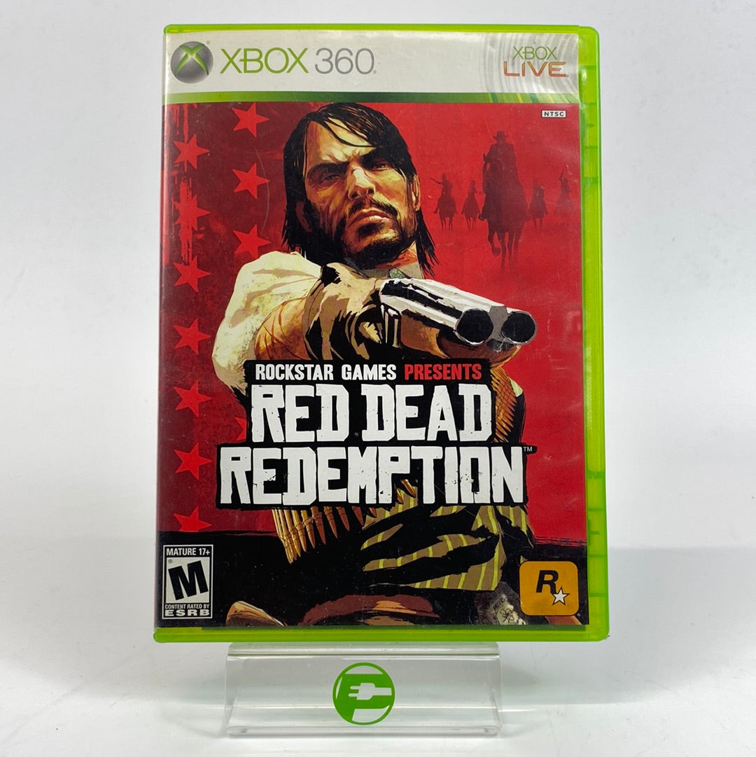 Red Dead Redemption (Microsoft Xbox 360, 2010) with Map