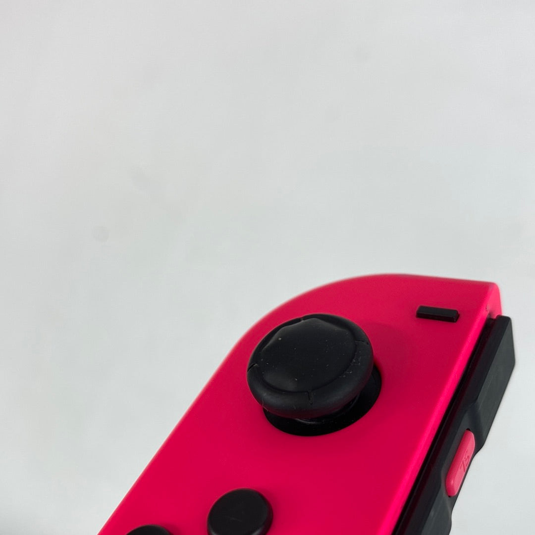 Nintendo Switch JoyCon Wireless Controller HAC-015 Neon Pink Left