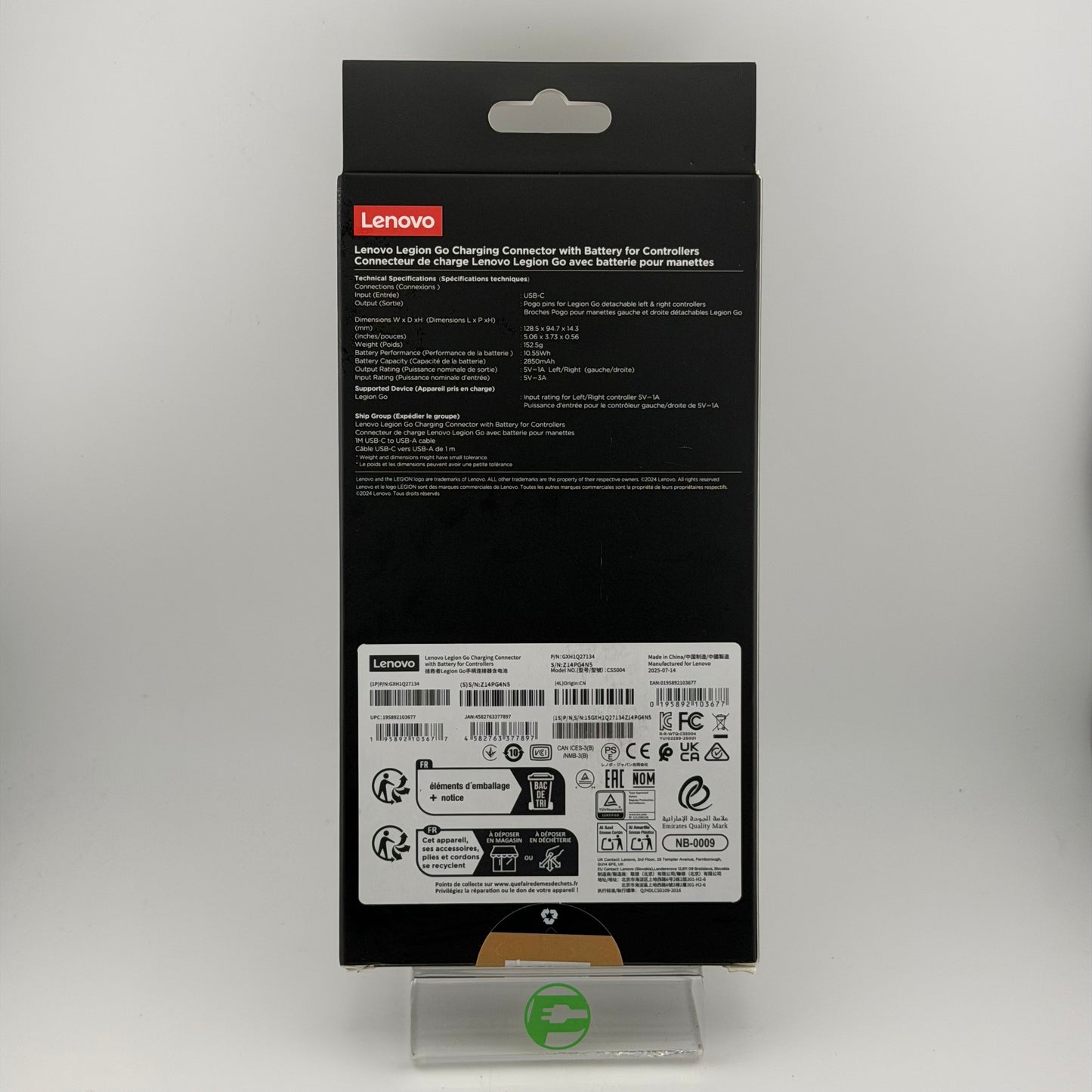 New Lenovo Legion Go Charging Connector with Battery for Controllers