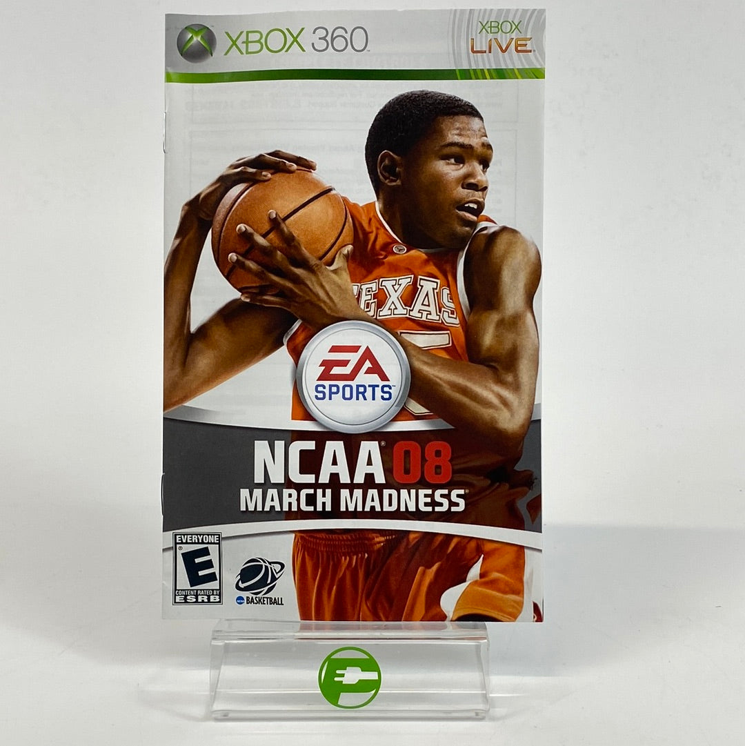 NCAA March Madness 08 (Microsoft Xbox 360, 2007)