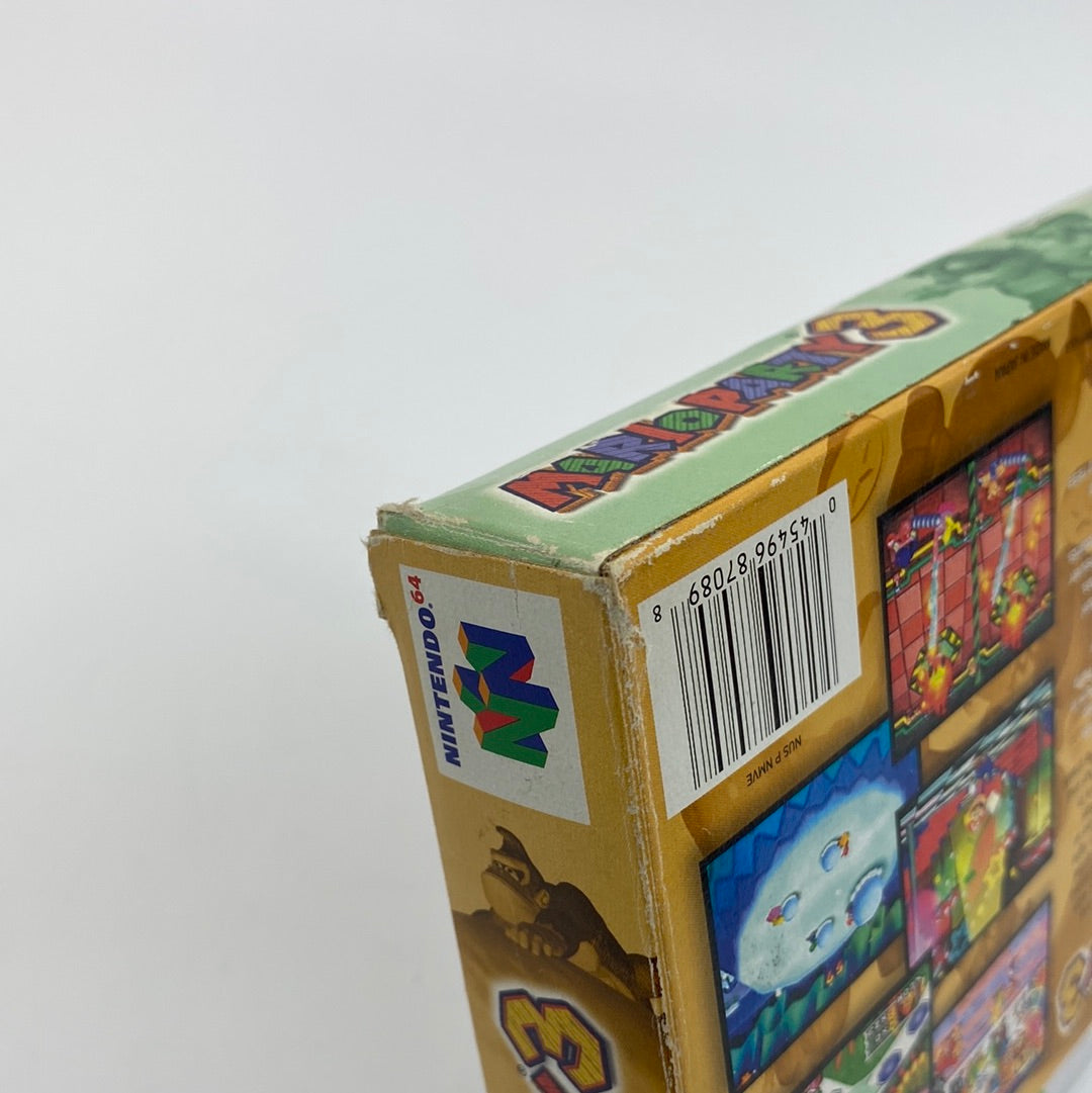 Mario Party 3 (Nintendo 64, 2000) with Manual and Box