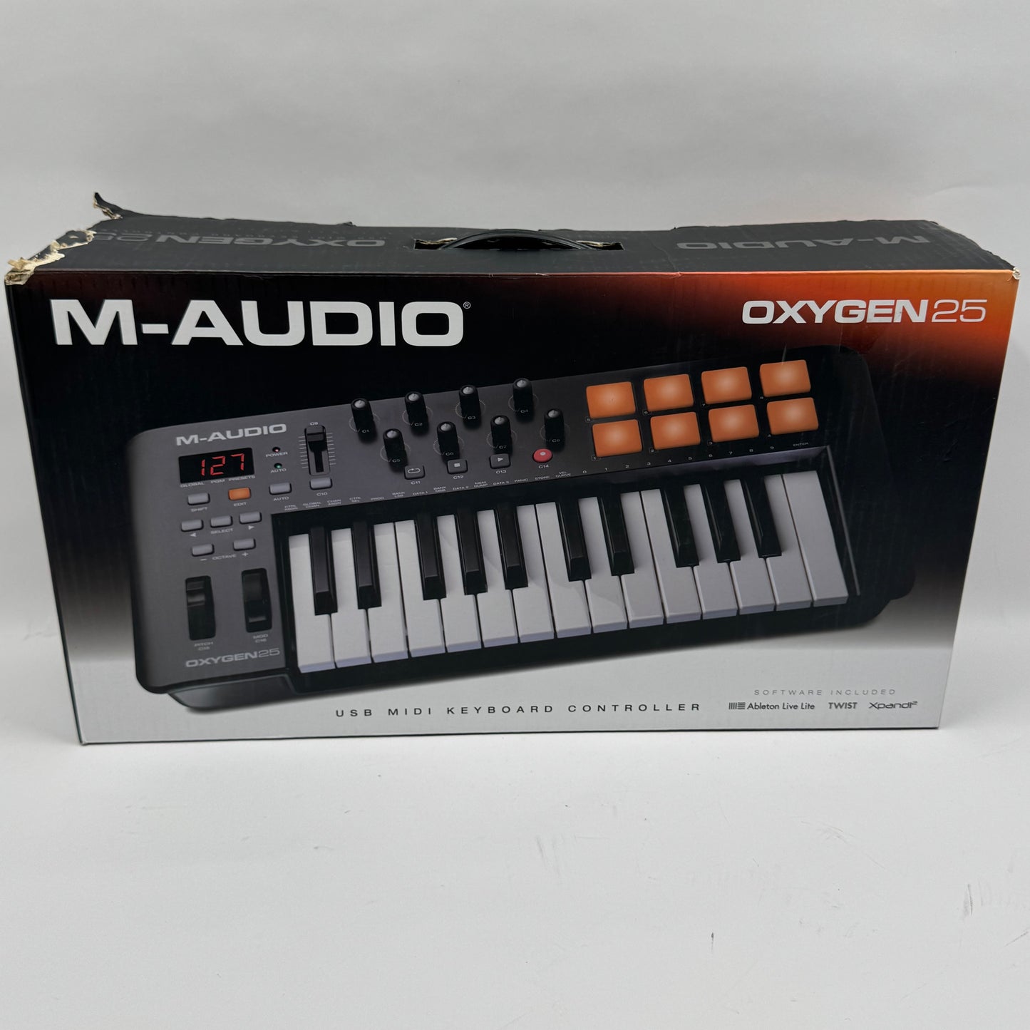 M-Audio Oxygen 25 MK IV USB MIDI Keyboard Controller
