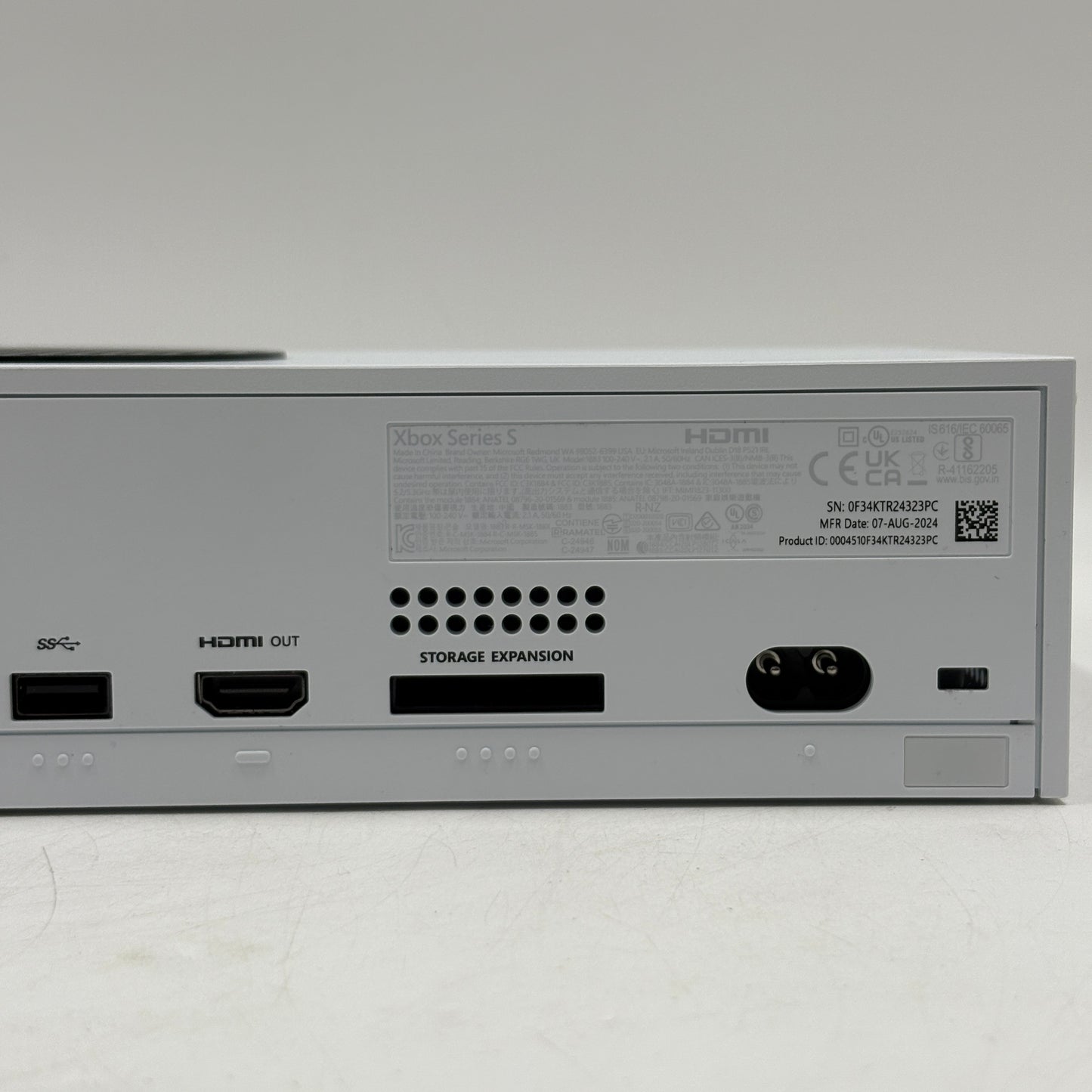 Microsoft Xbox Series S 512GB Console Gaming System White 1883