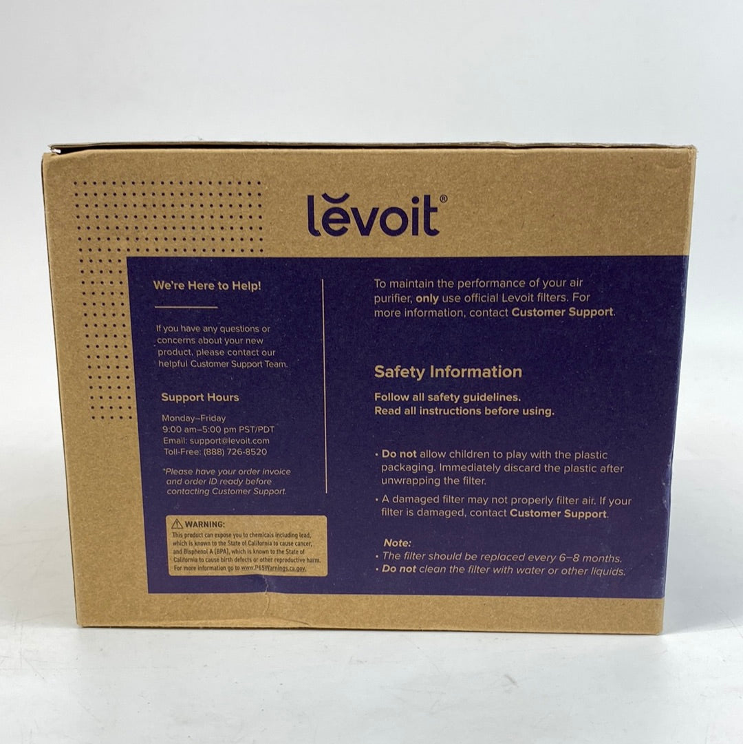 New Levoit True HEPA Air Purifier Core 300 with Extra Filter