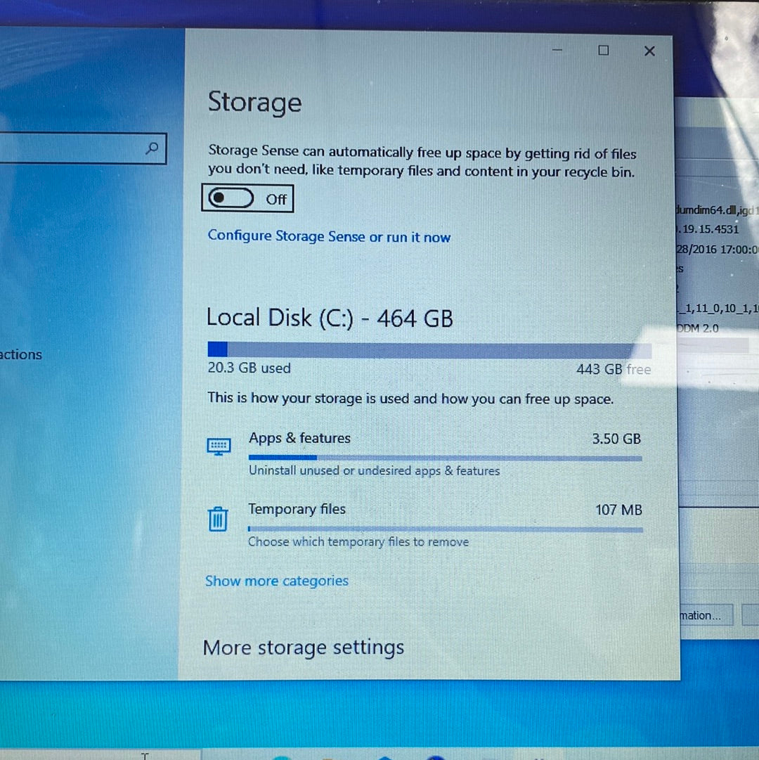Dell Inspiron Laptop 15.6" i3-4030U 1.9GHz 4GB 500GB HDD Black 3542