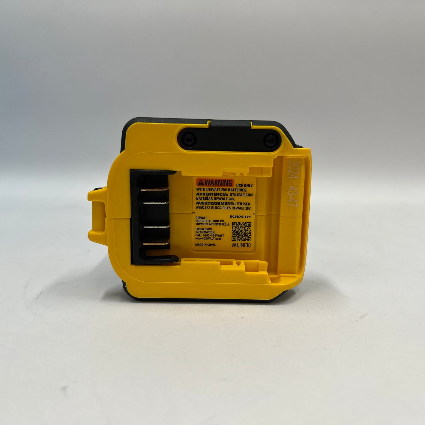 New DeWalt DCF870 1/4" Cordless Quiet Hydraulic Impact Driver w/ 4AH Battery