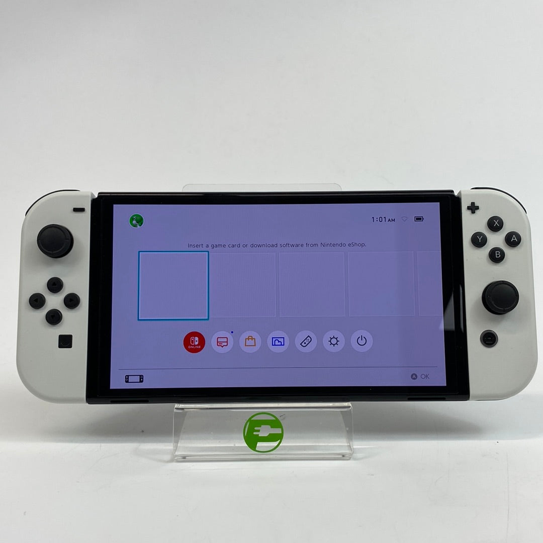 Nintendo Switch OLED 64GB Game Console White HEG-001
